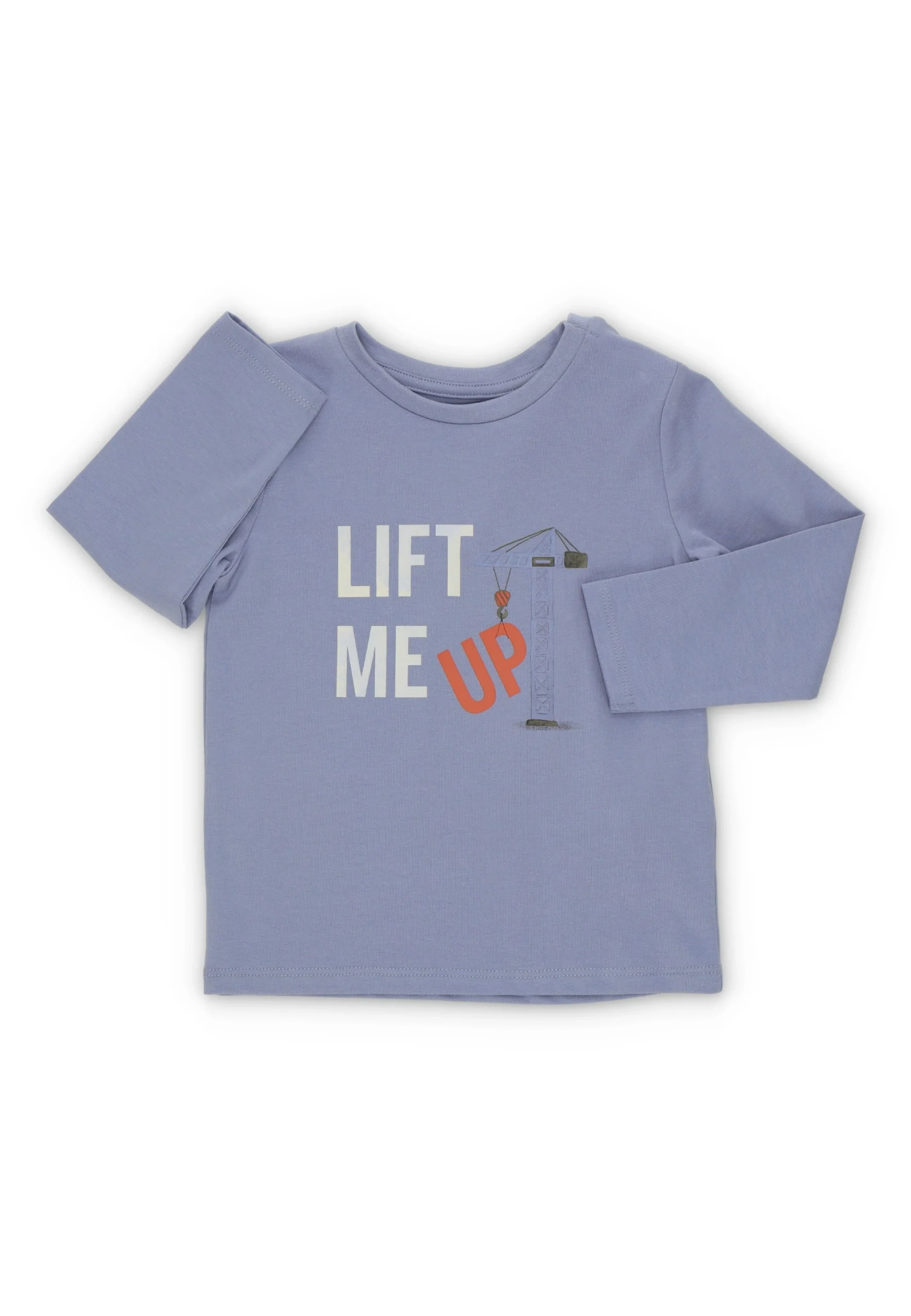 T-shirt manica lunga name it stampa frontale baby