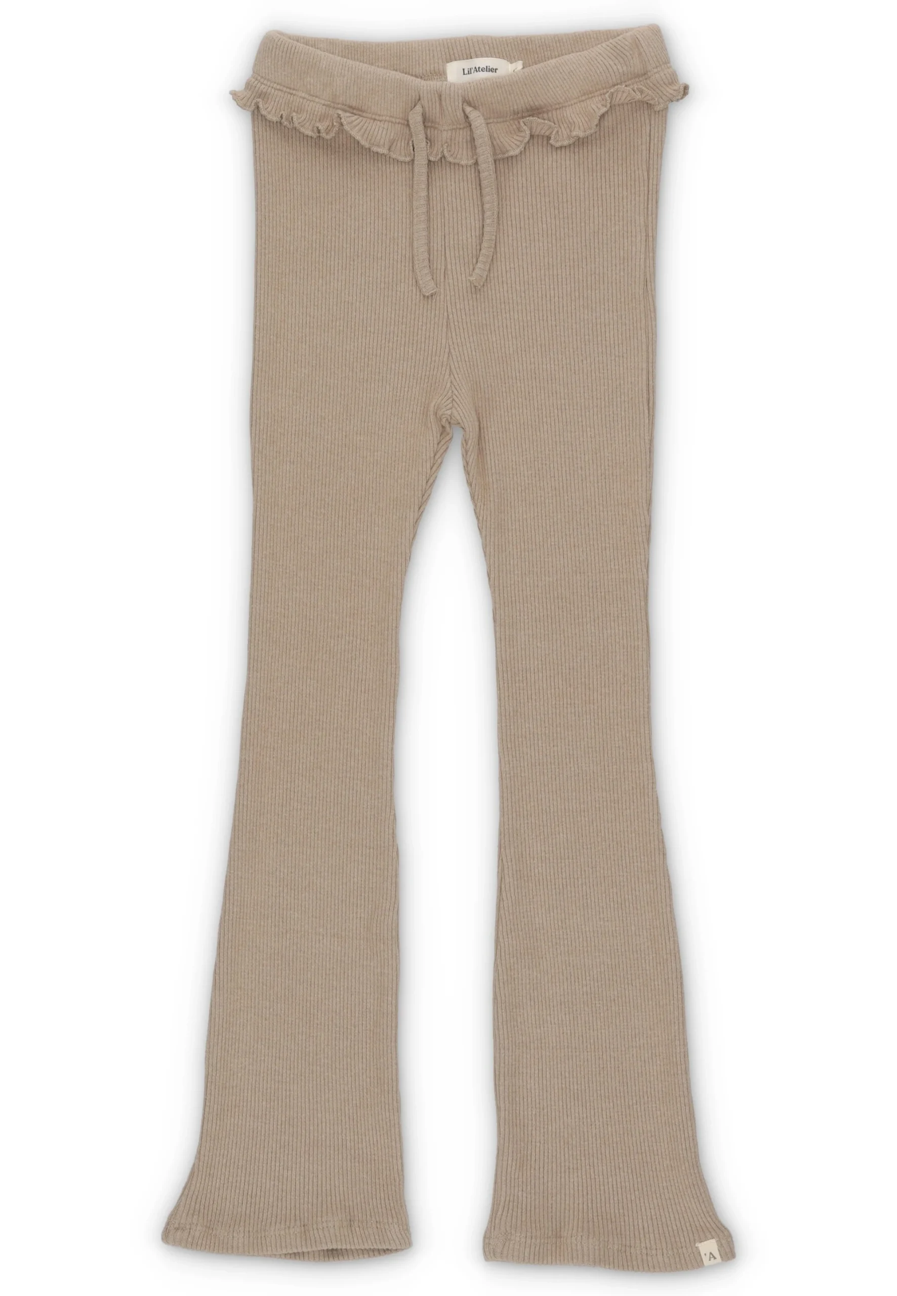 Leggings a zampa Lil' Atelier a costine bambina