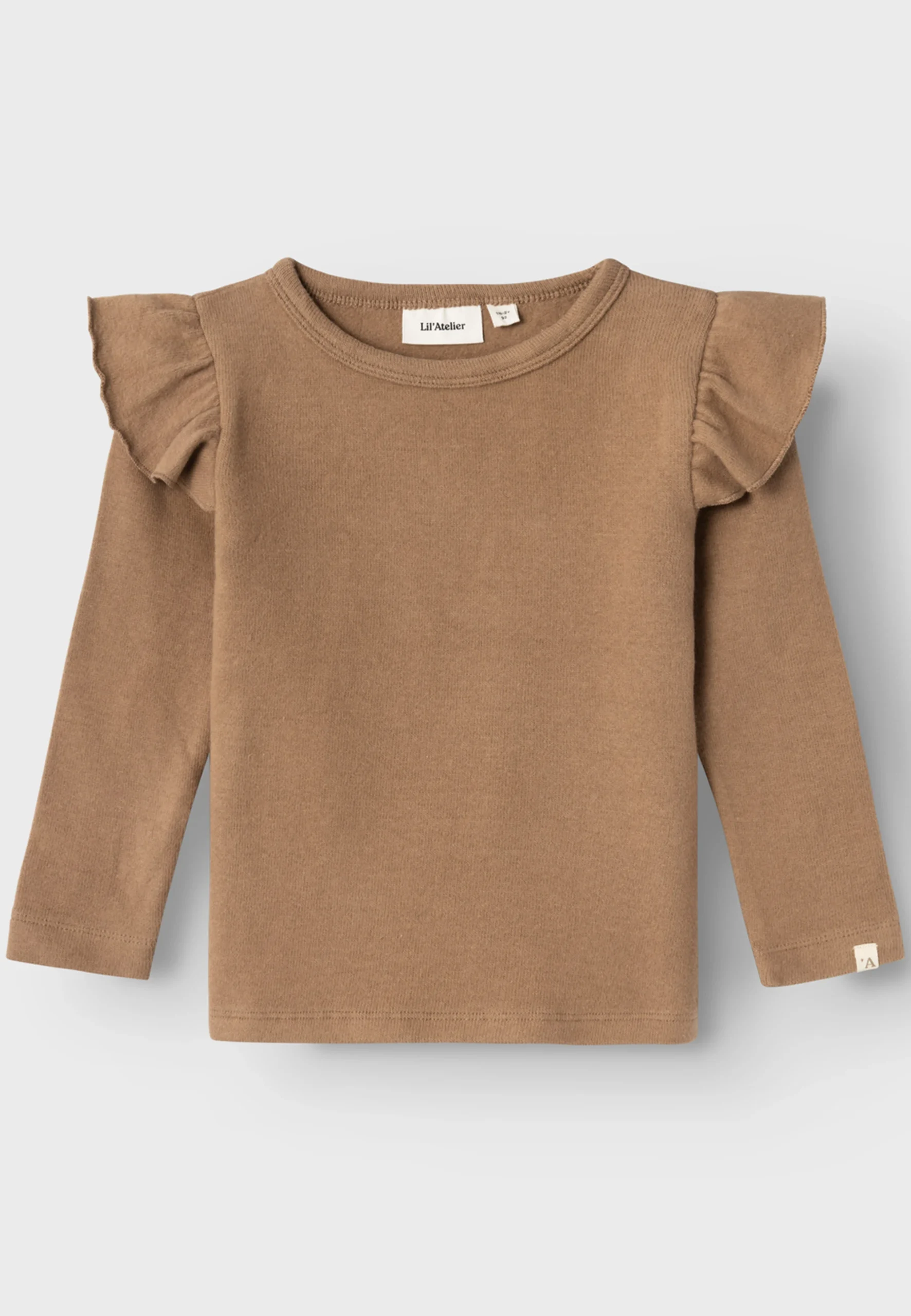 Maglia bambina con rouches spalle Lil' Atelier