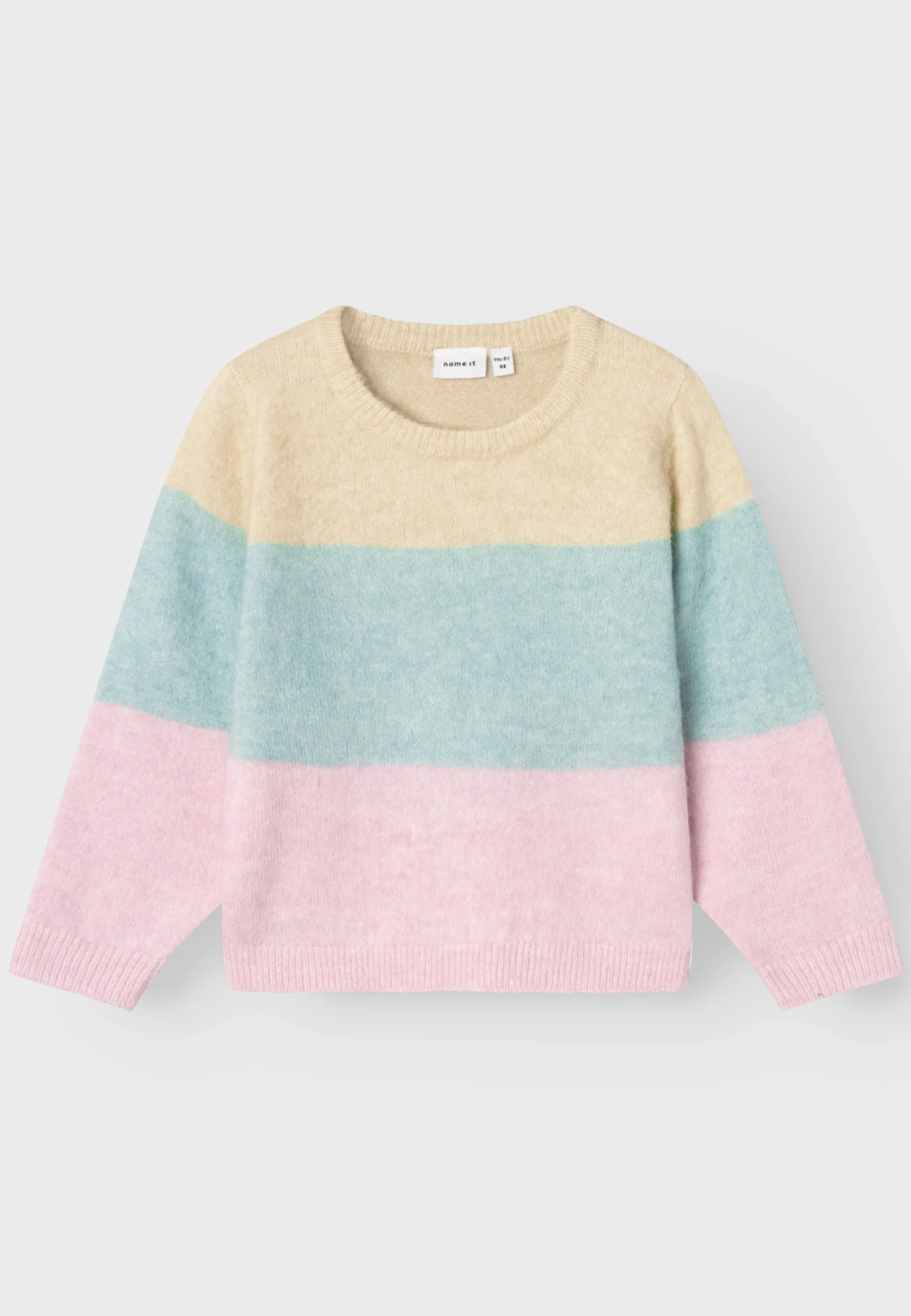 Pullover a righe colorate name it bambina