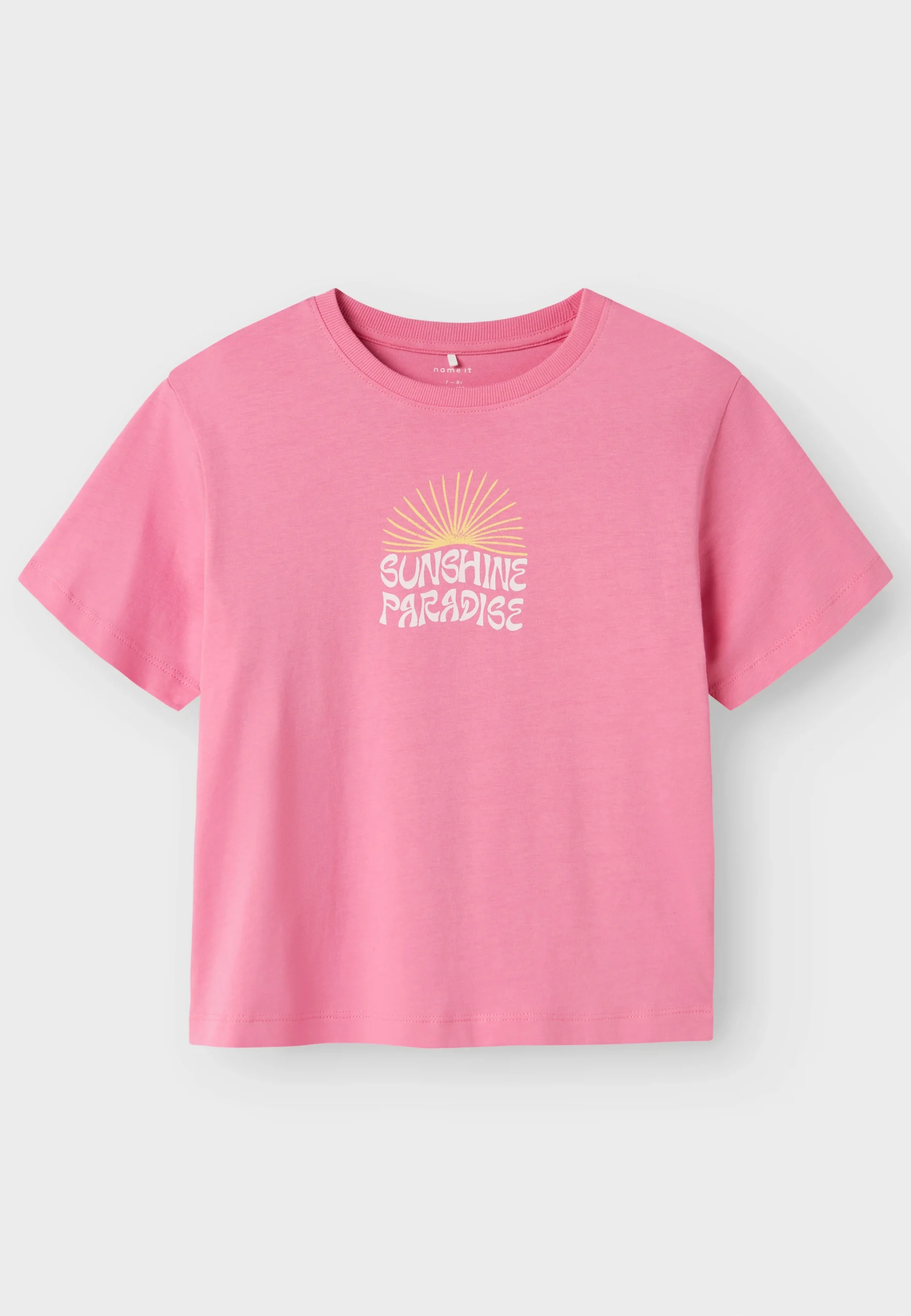 T-shirt name it ragazza con stampa glitter art.13238033