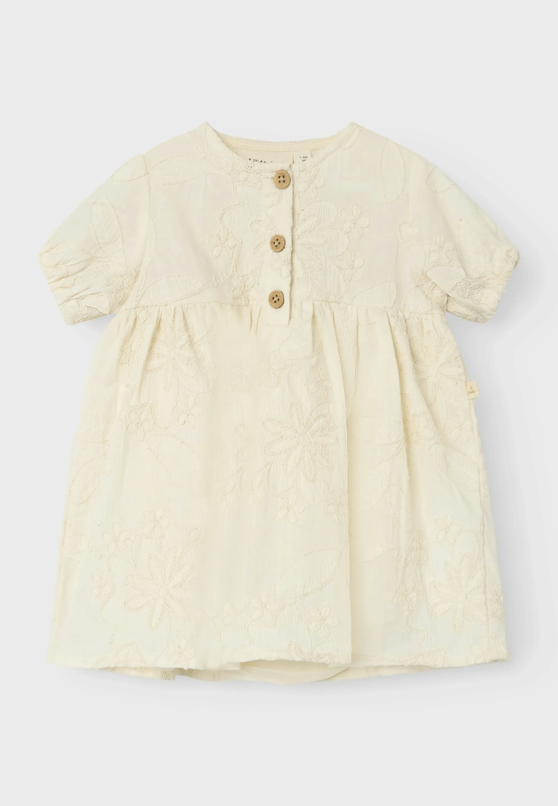 Abito con body integrato Lil'Atelier baby ricamato art.13240768