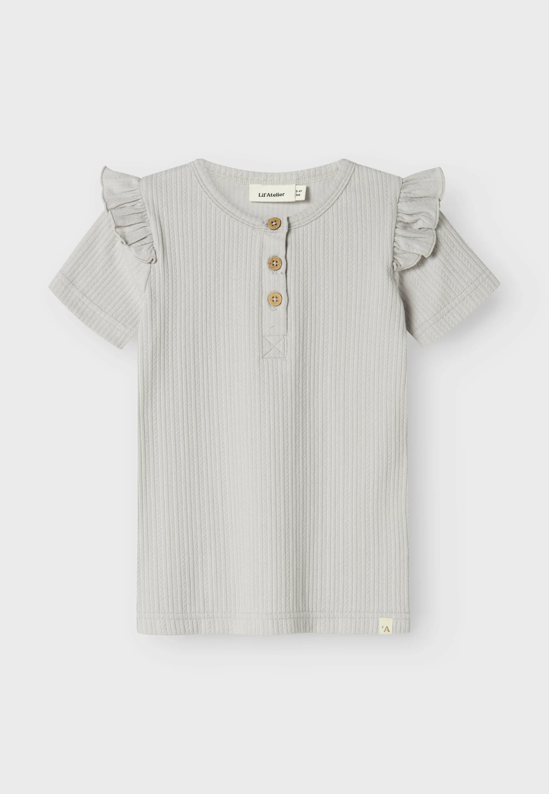 T-shirt Lil'Atelier con rouches art.13240780 bimbo