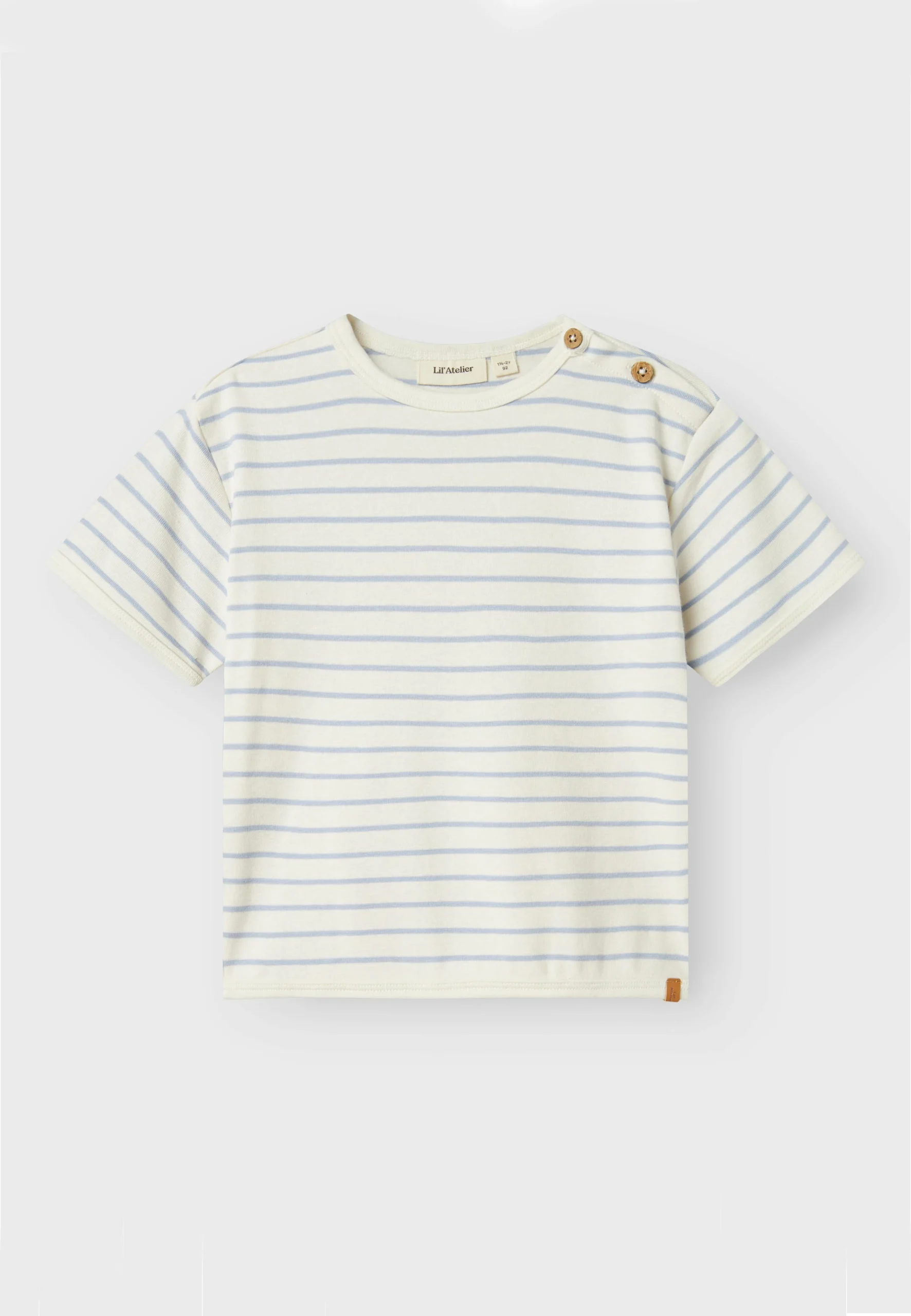 T-shirt Lil'Atelier a righe in cotone organico bimbo art.13243737