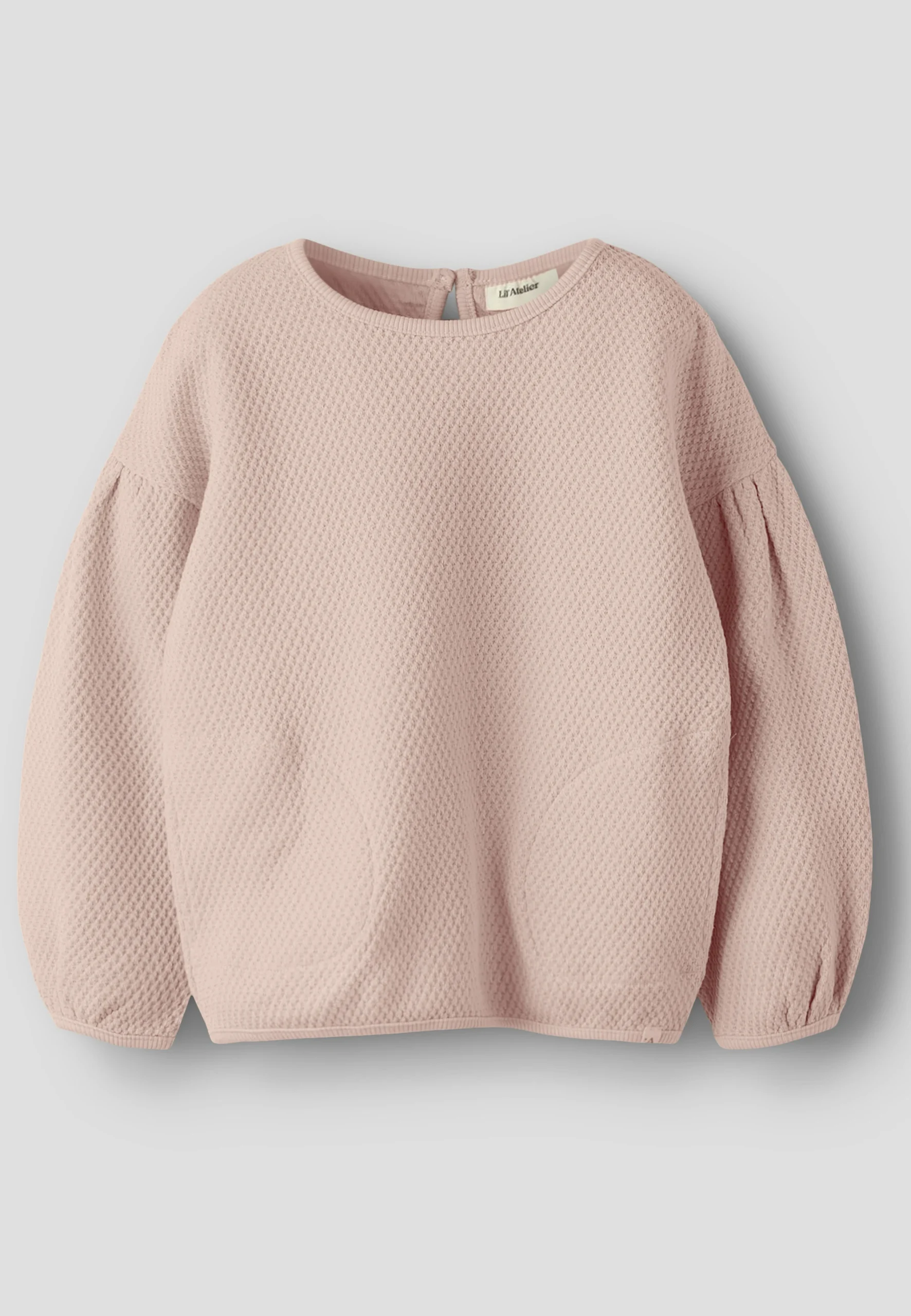 Felpa operata effetto waffle Lil'Atelier art.13247240