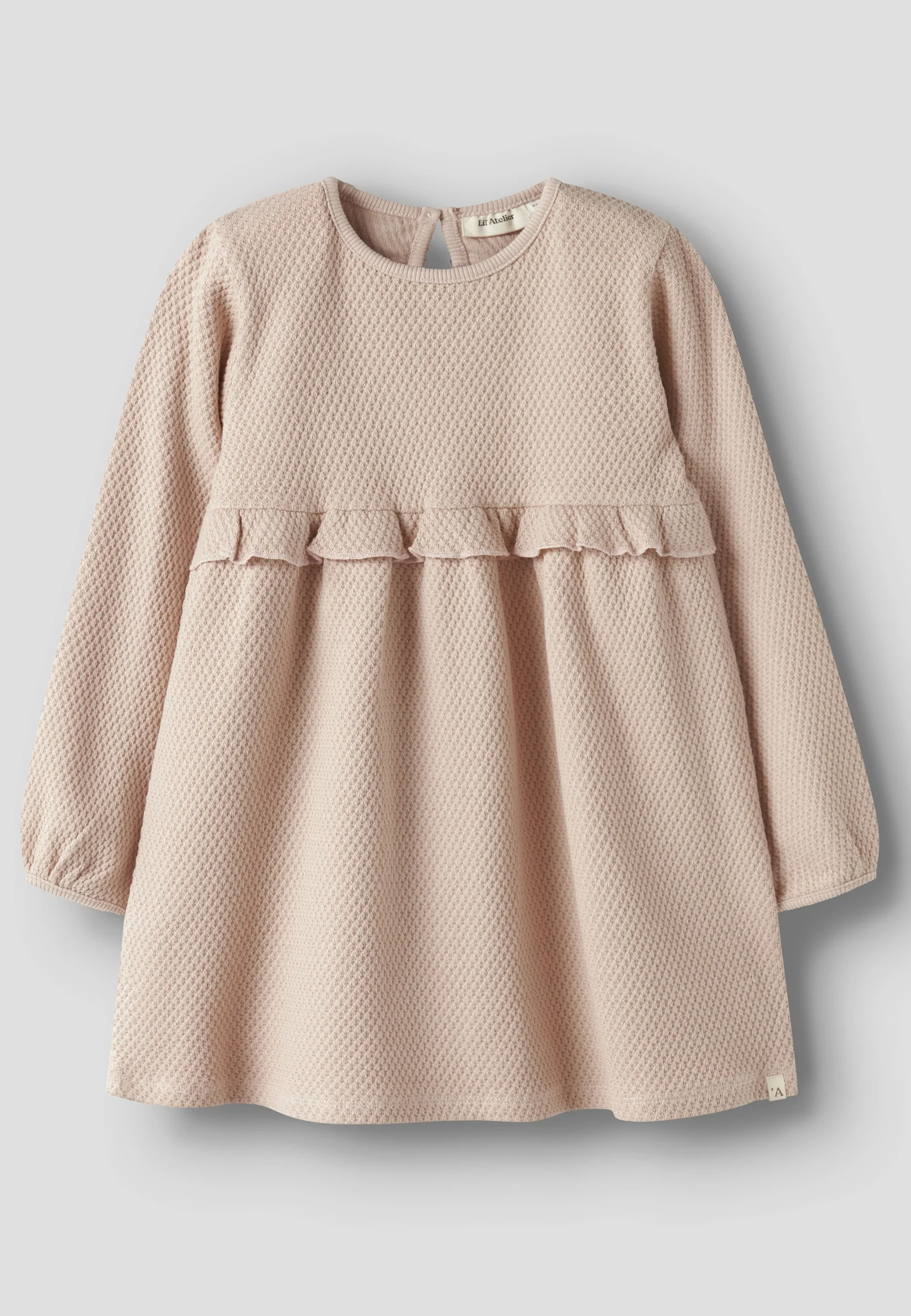 Abito operato effetto waffle bimba Lil'Atelier art.13247252