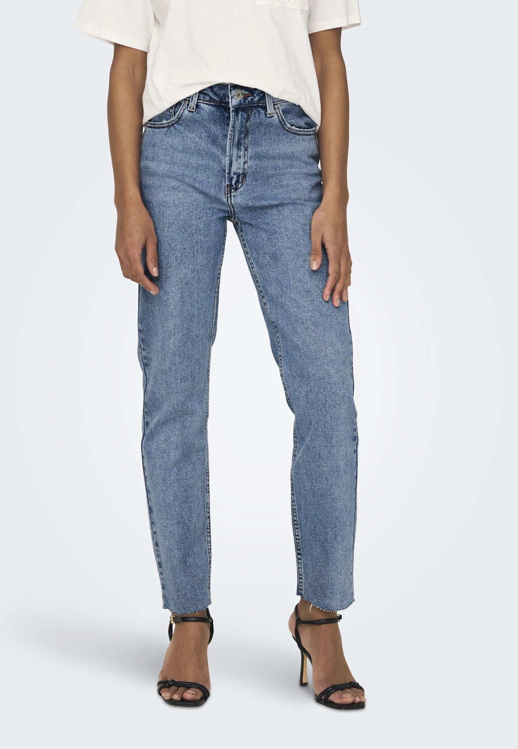 Jeans Only mod.Emily con fondo taglio vivo art.15171550