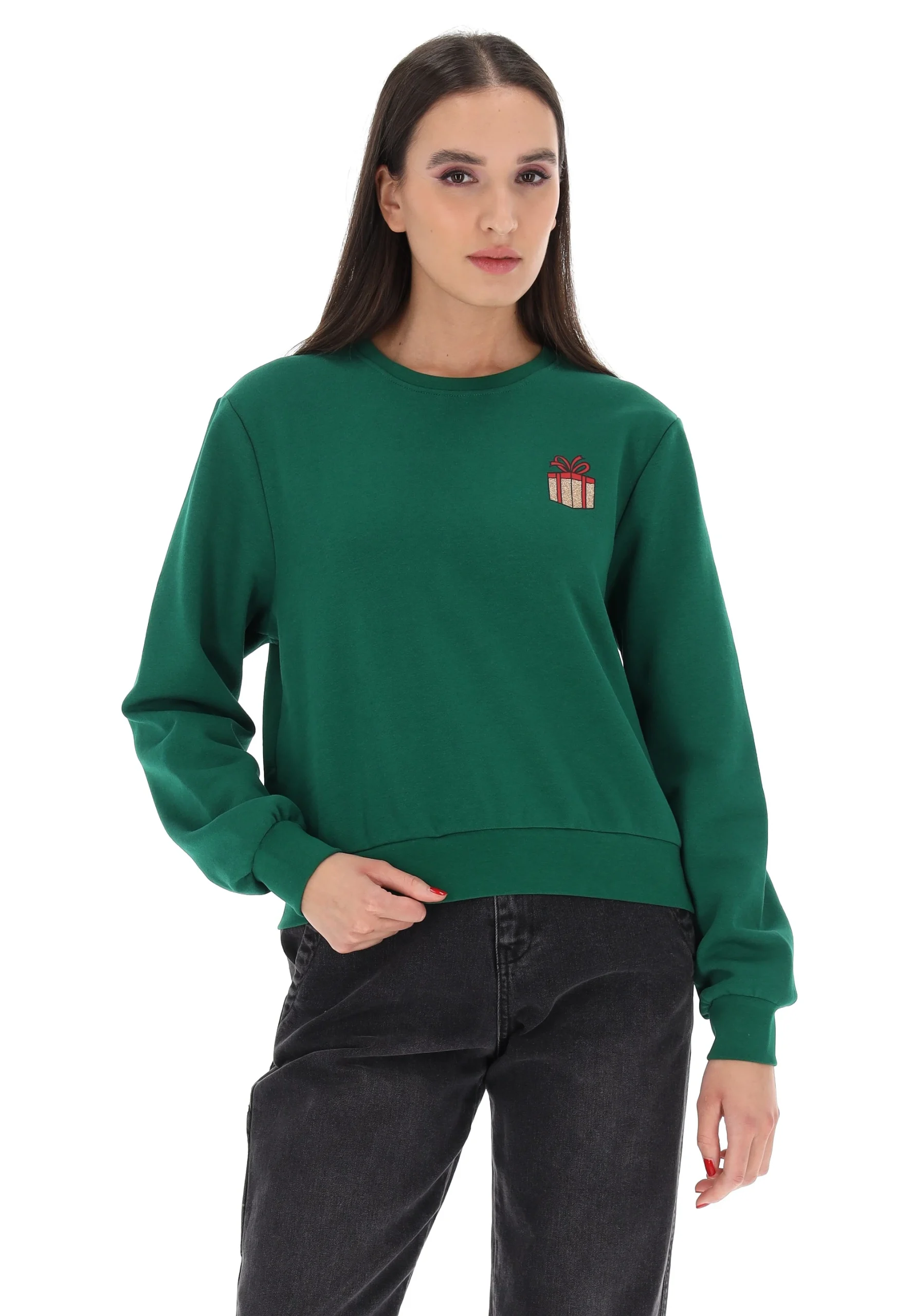 Felpa natalizia Only donna art.15270956