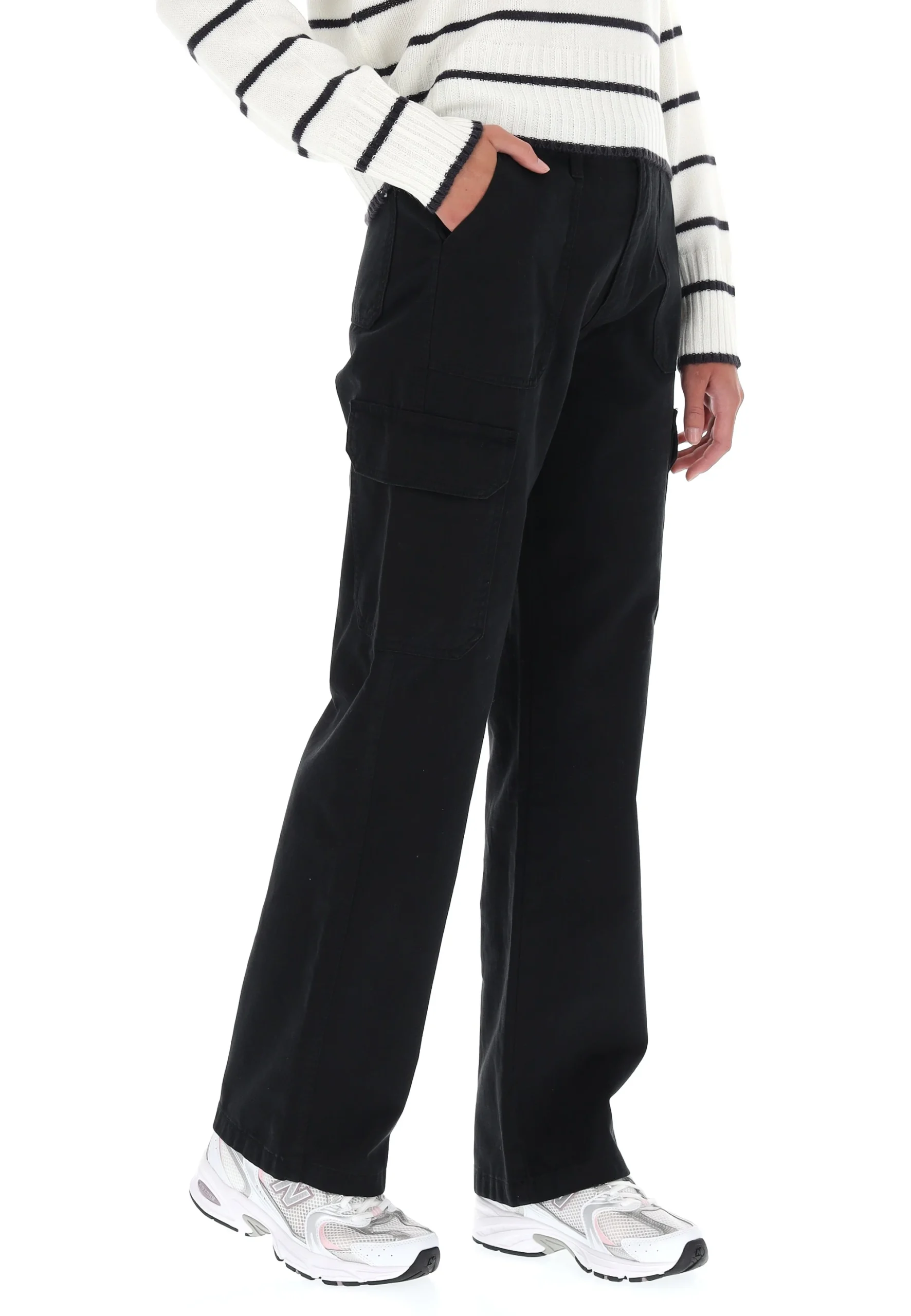 Pantalone cargo Only con fondo dritto art.15300976