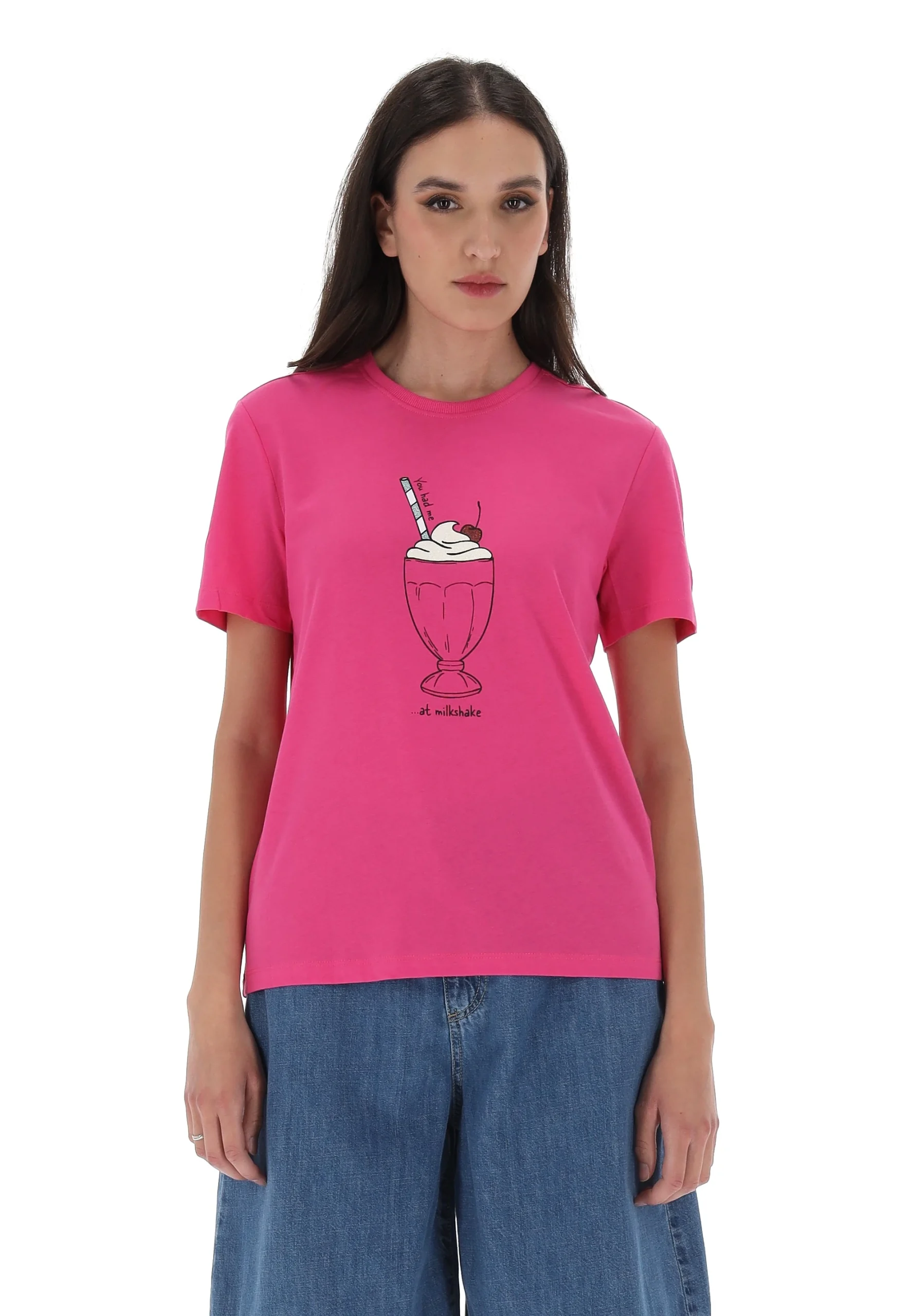 T-shirt Only donna con stampa gelato art.15349901