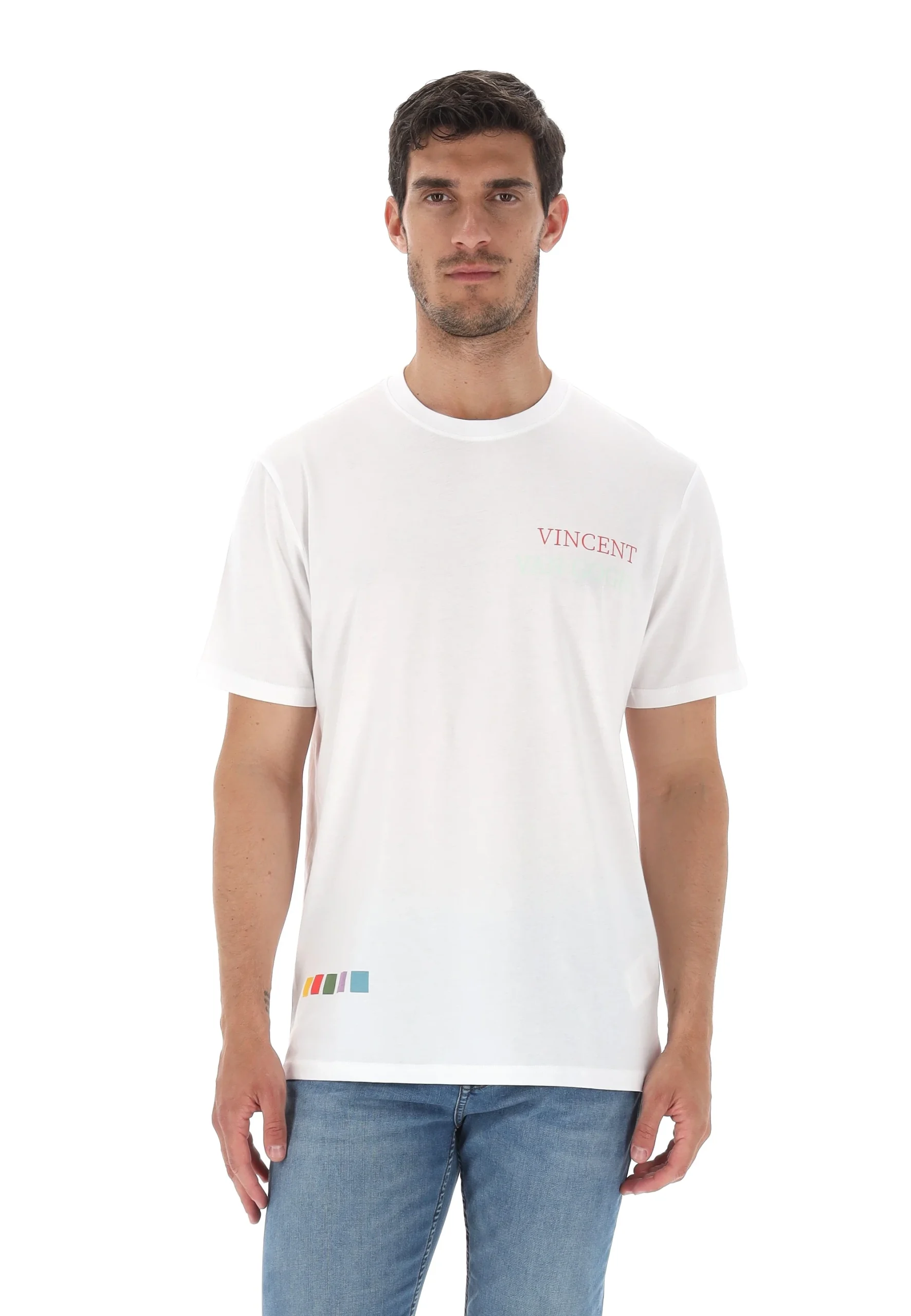 T-shirt Only&Sons uomo con stampa quadro art.22034221