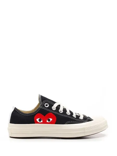 Comme Des Garcons Play Unisex Converse low-top con cuore rosso