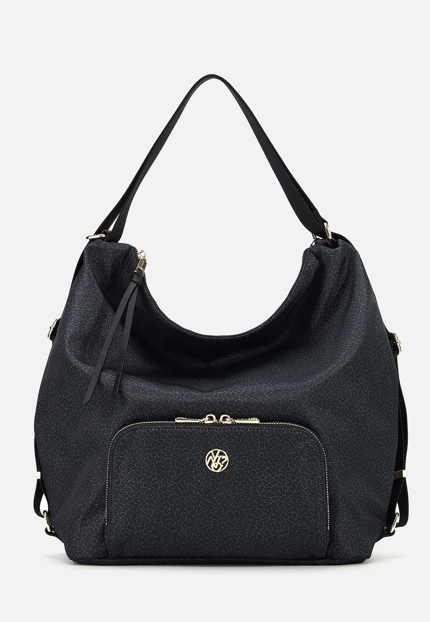 Borsa a spalla maxi YNot? con fantasia CLO050S5