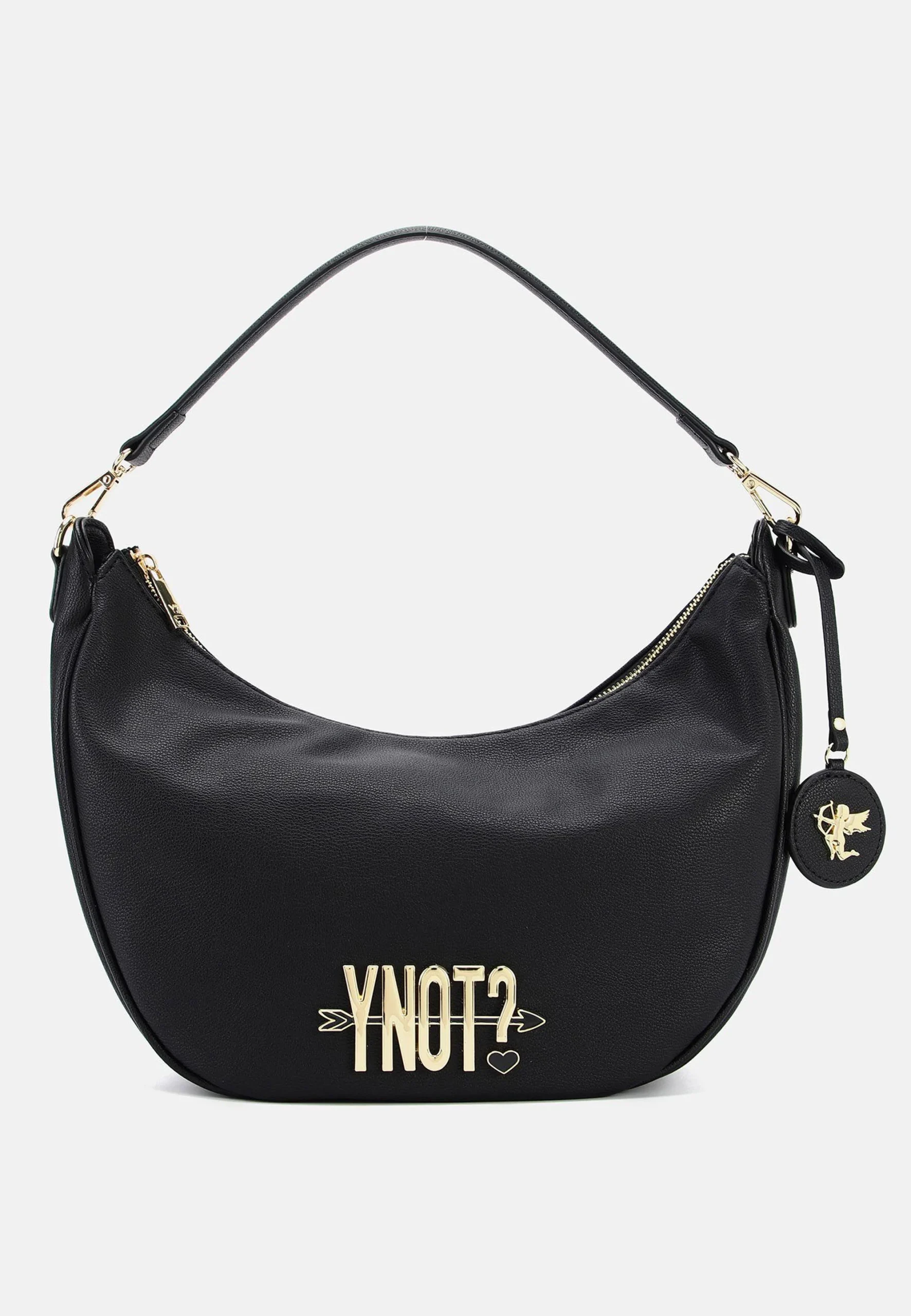 Borsa a spalla YNot? logo frontale dorato mod. Lovers