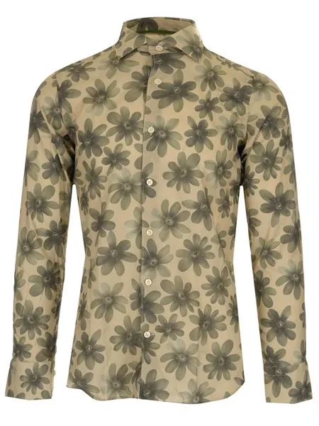 Al Duca D'aosta 1902 Uomo Camicia a fiori