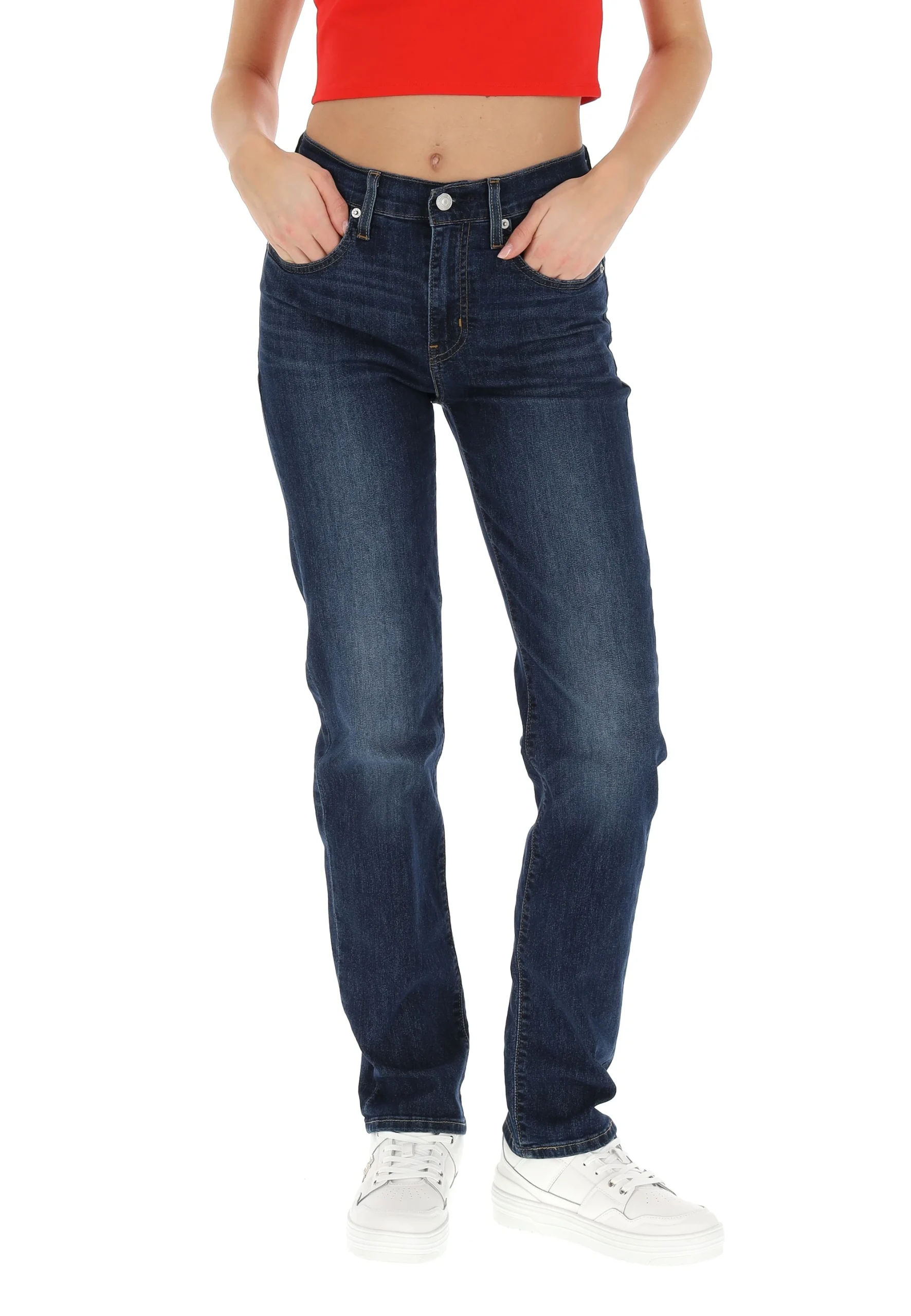 Jeans Levi's® high rise straight 724 donna