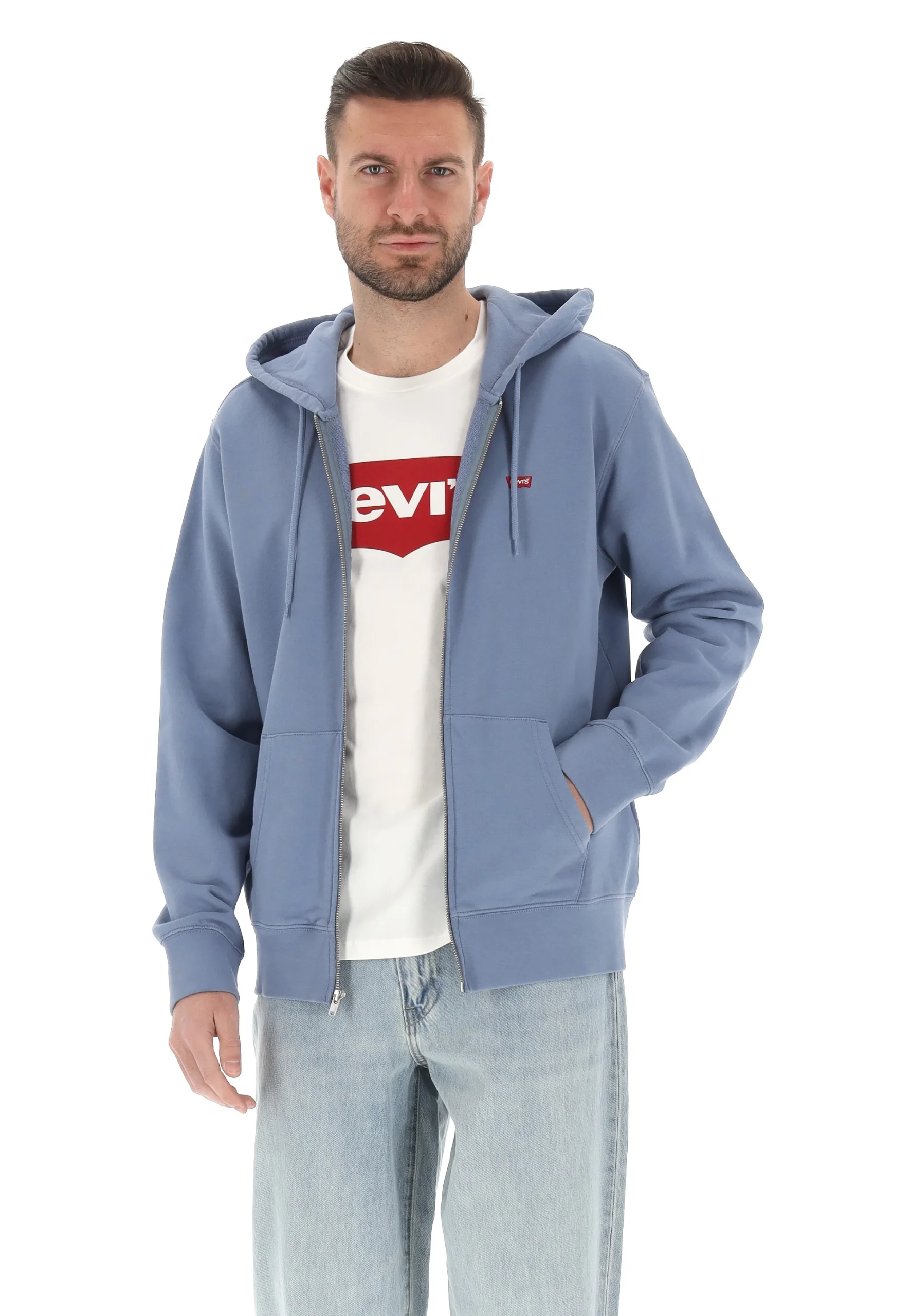 Felpa con cappuccio full zip Levi's® uomo