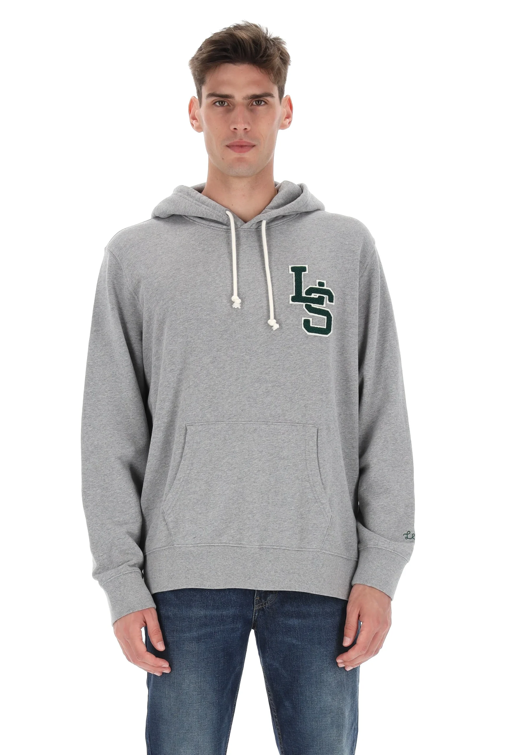 Felpa con cappuccio Levi's® patch logo frontale art.38424