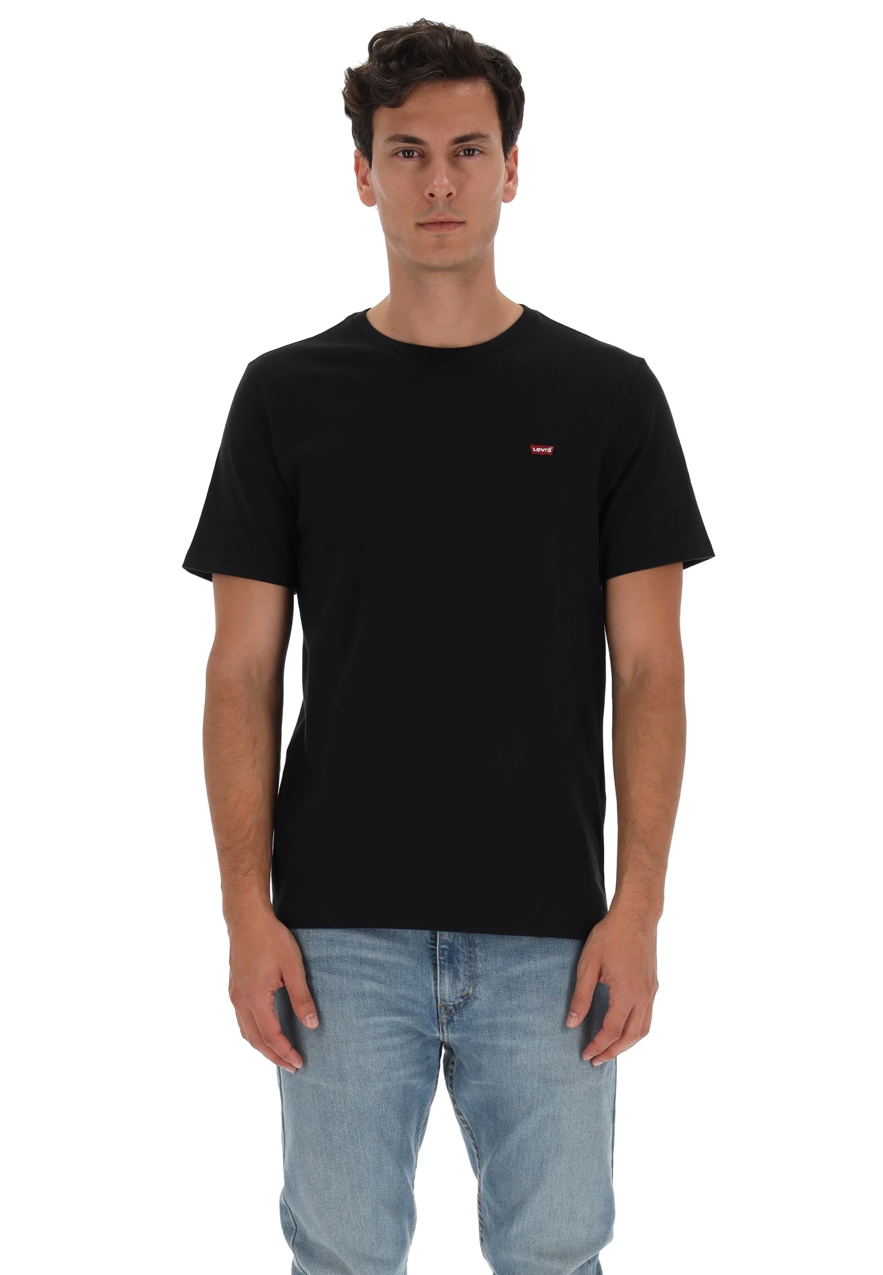 T-shirt basic Levi's® con logo piccolo ricamato art. 56605