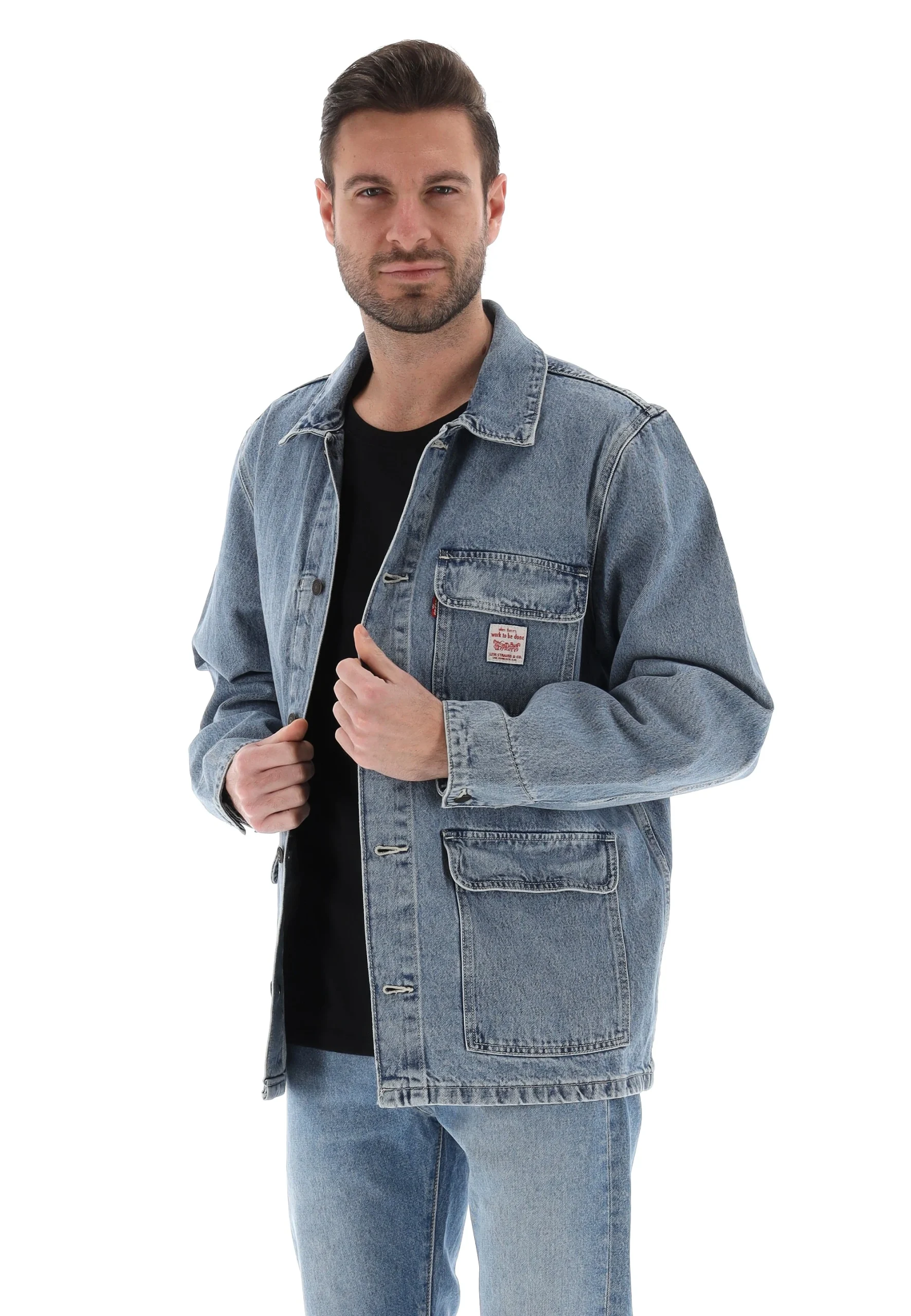 Giubbino in denim Levi's® uomo relaxed fit