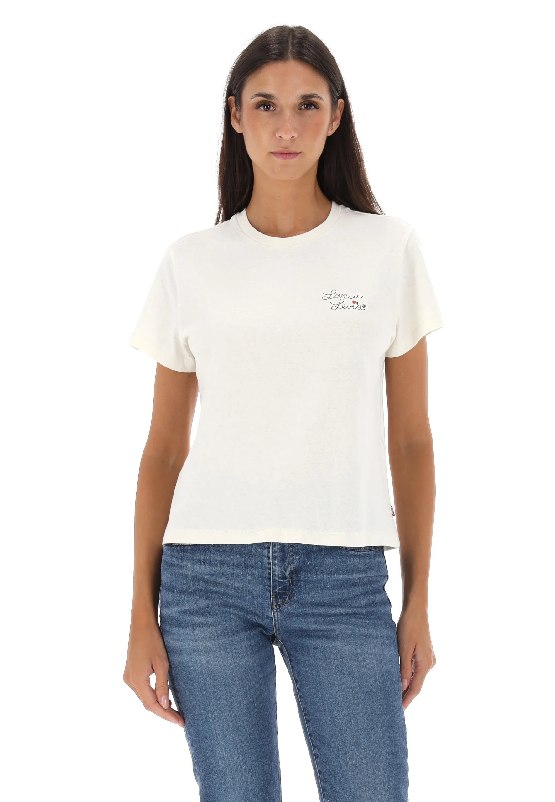 T-shirt con ricamo petto Levi's® donna