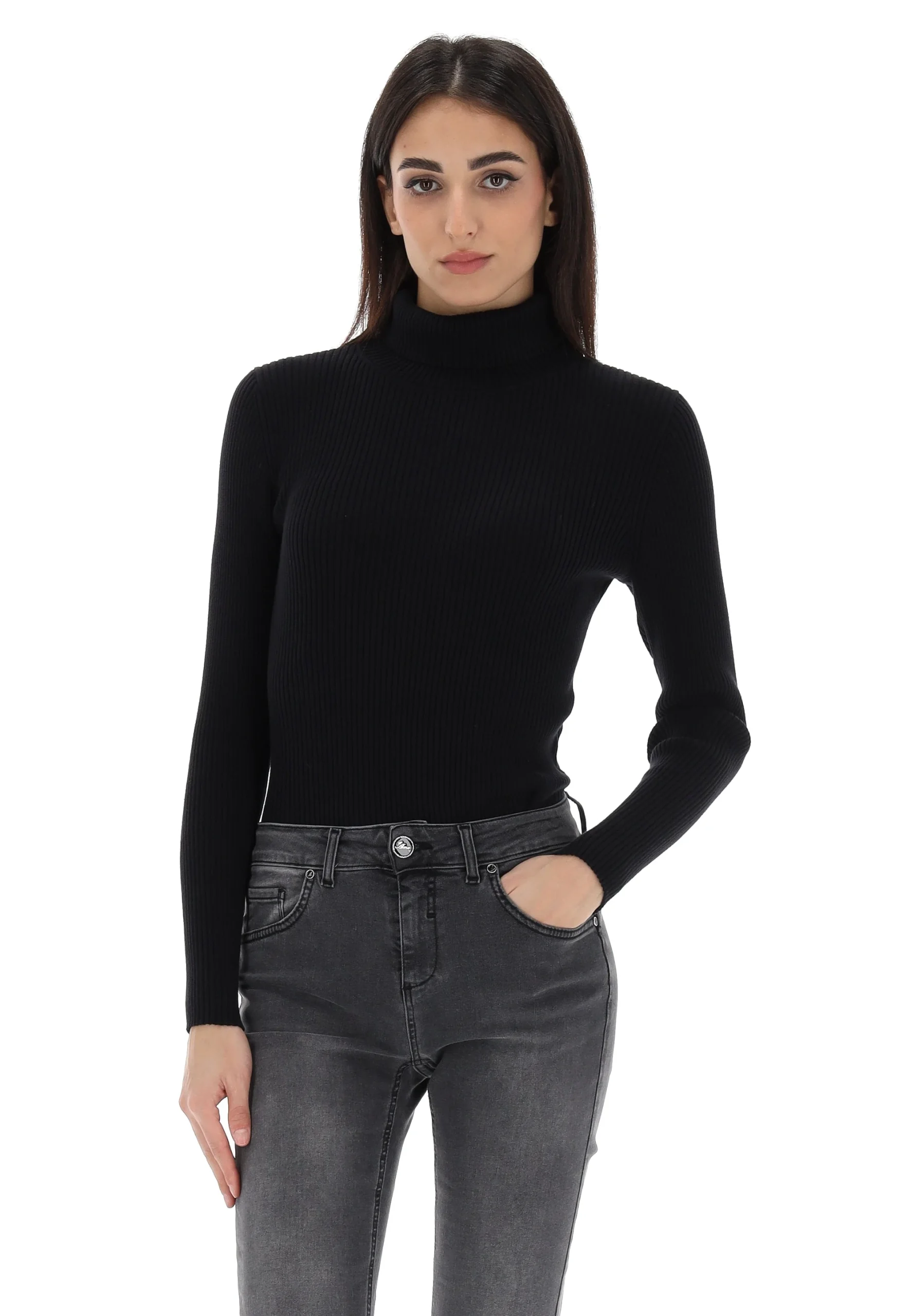 Dolcevita basic a costine Levi's® donna A8500