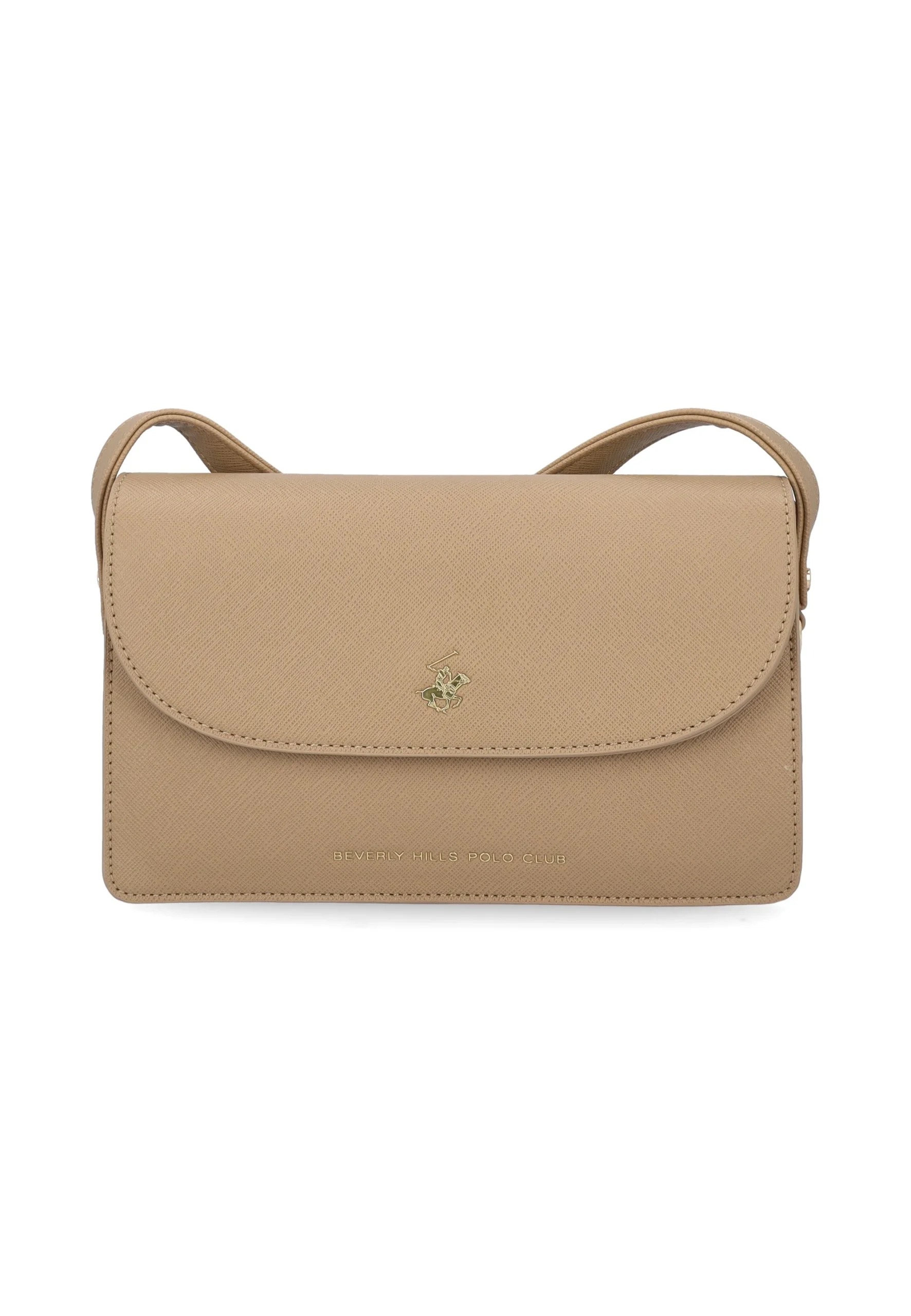 Borsa piccola a bauletto con logo minimal BH3823 Beverly Hills Polo Club