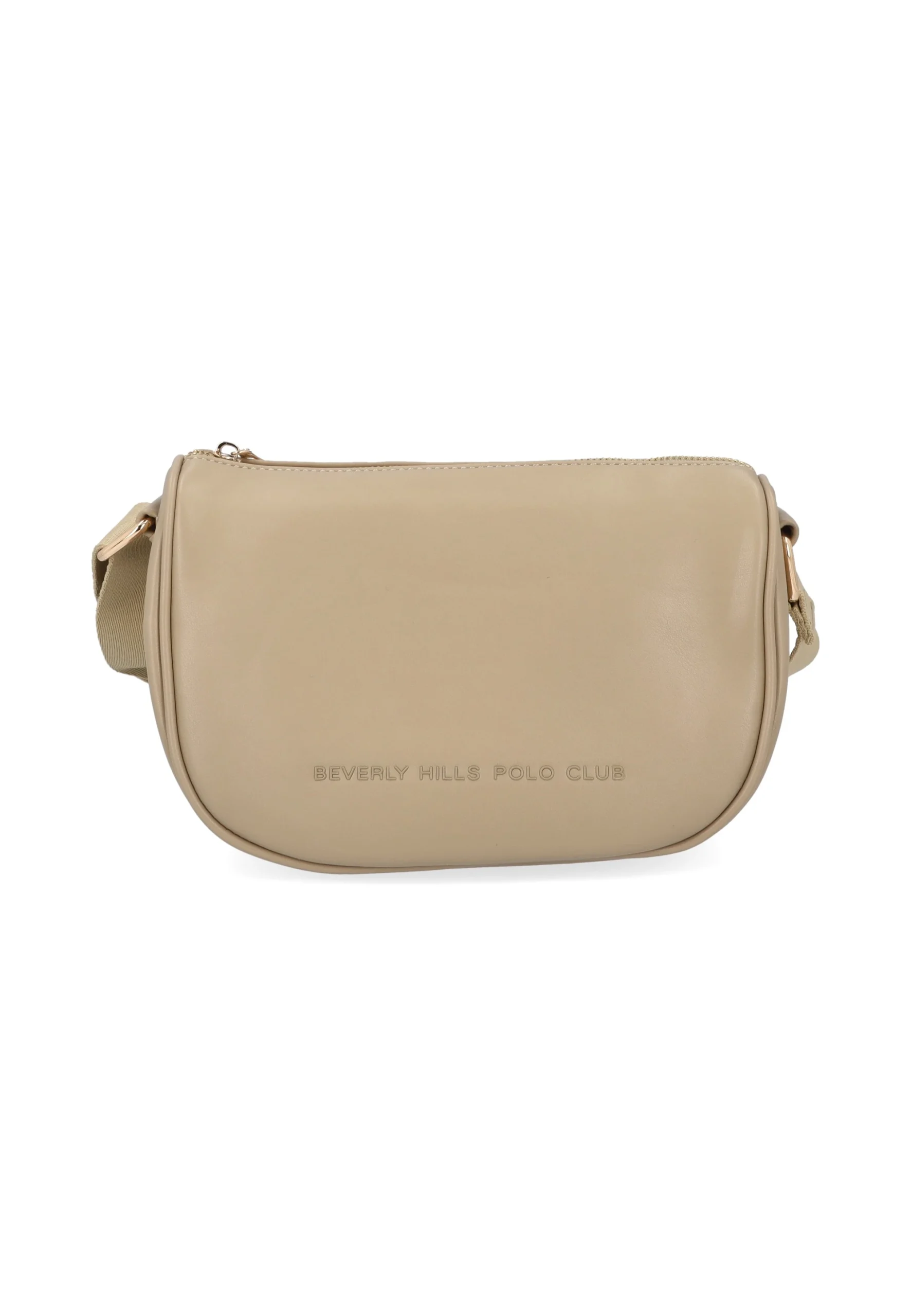 Borsa a tracolla con logo dorato laterale Beverly Hills Polo Club
