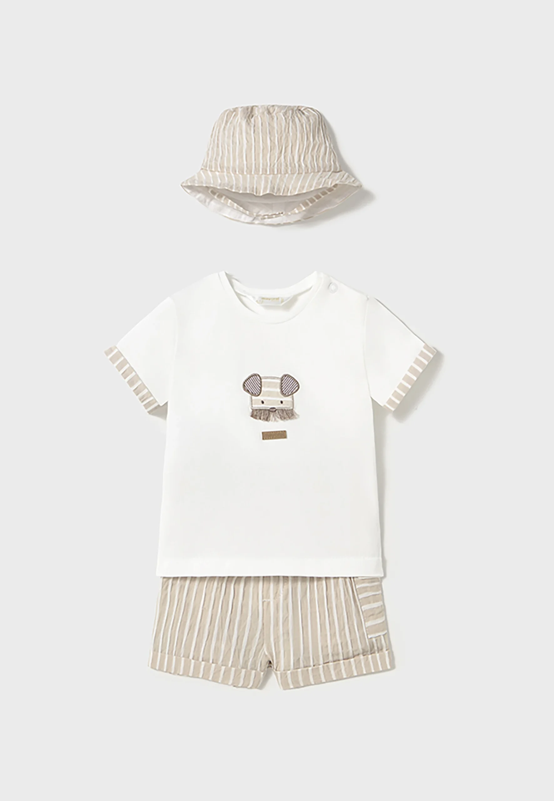 Completo Mayoral baby a righe art. 1201