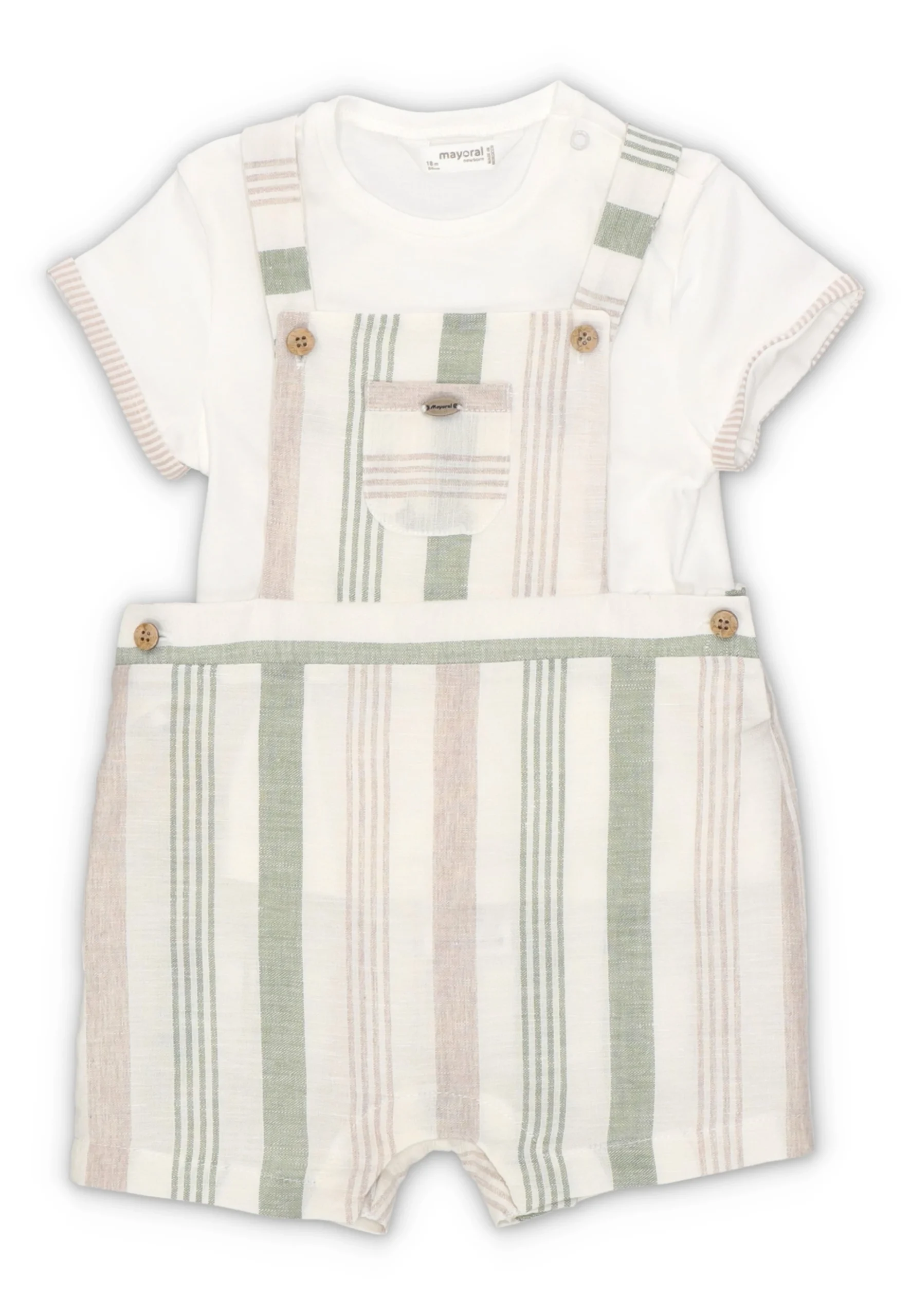 Completo in lino e cotone Mayoral at. 1637 baby