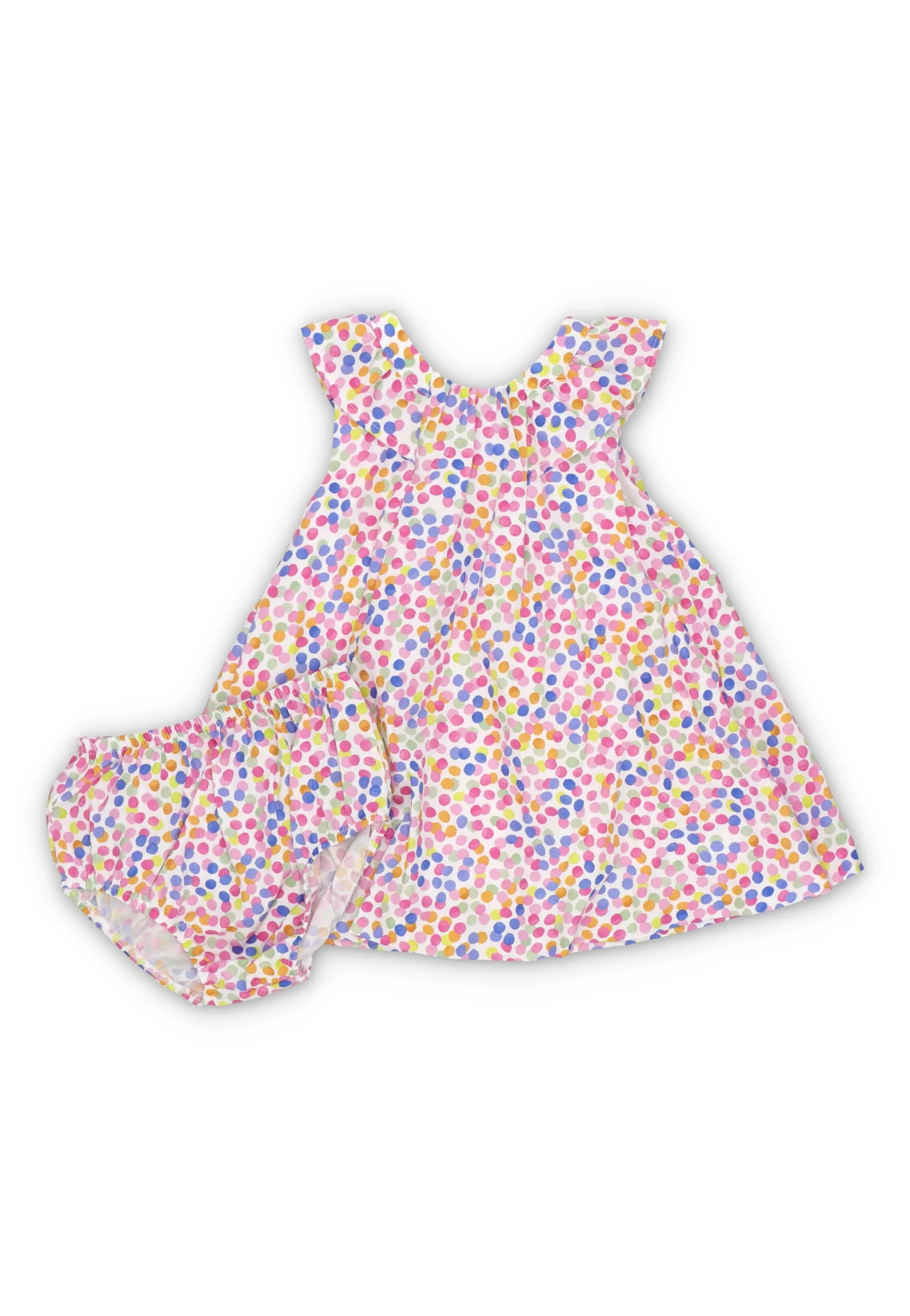Abito con coulotte Mayoral baby a pois