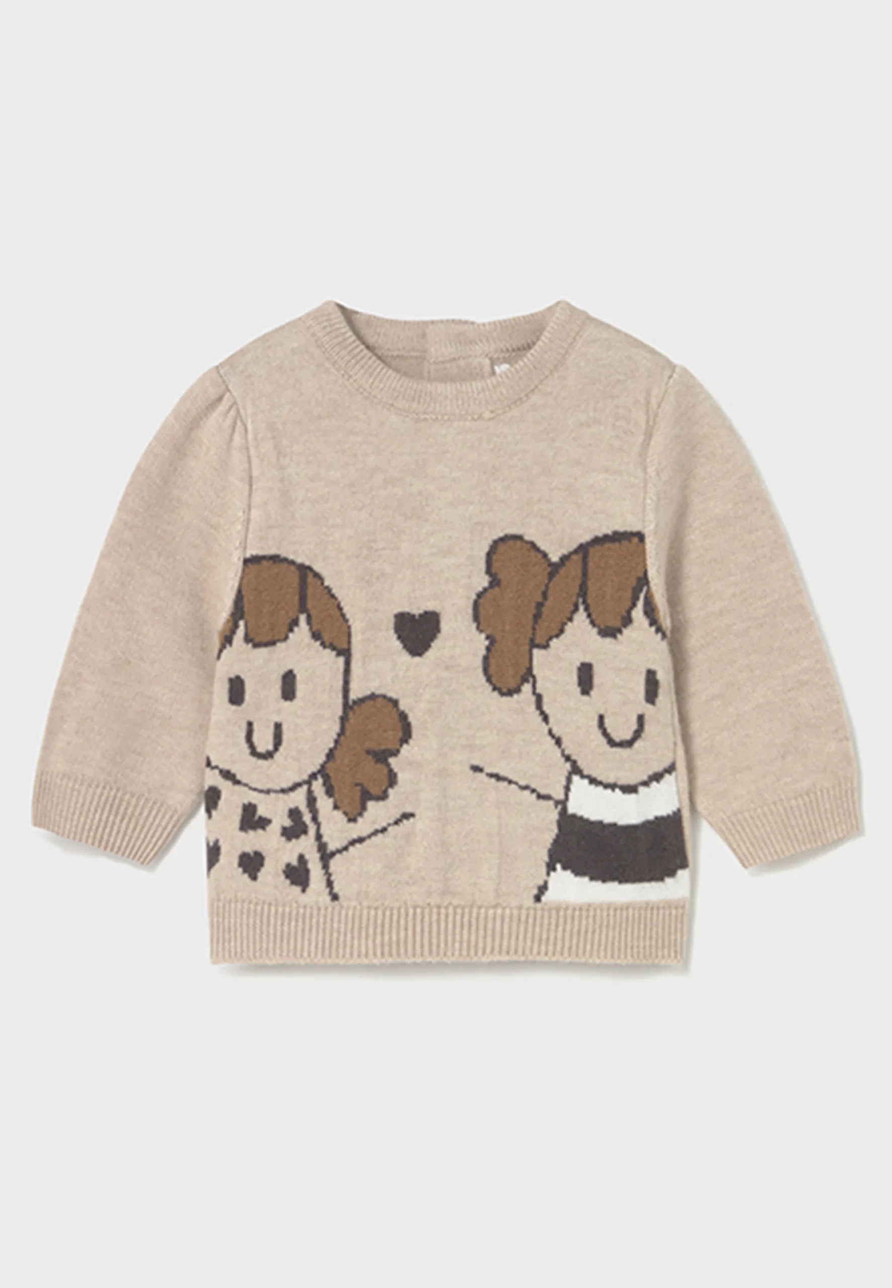 Maglioncino baby Mayoral art.2340 con ricamo bimbi
