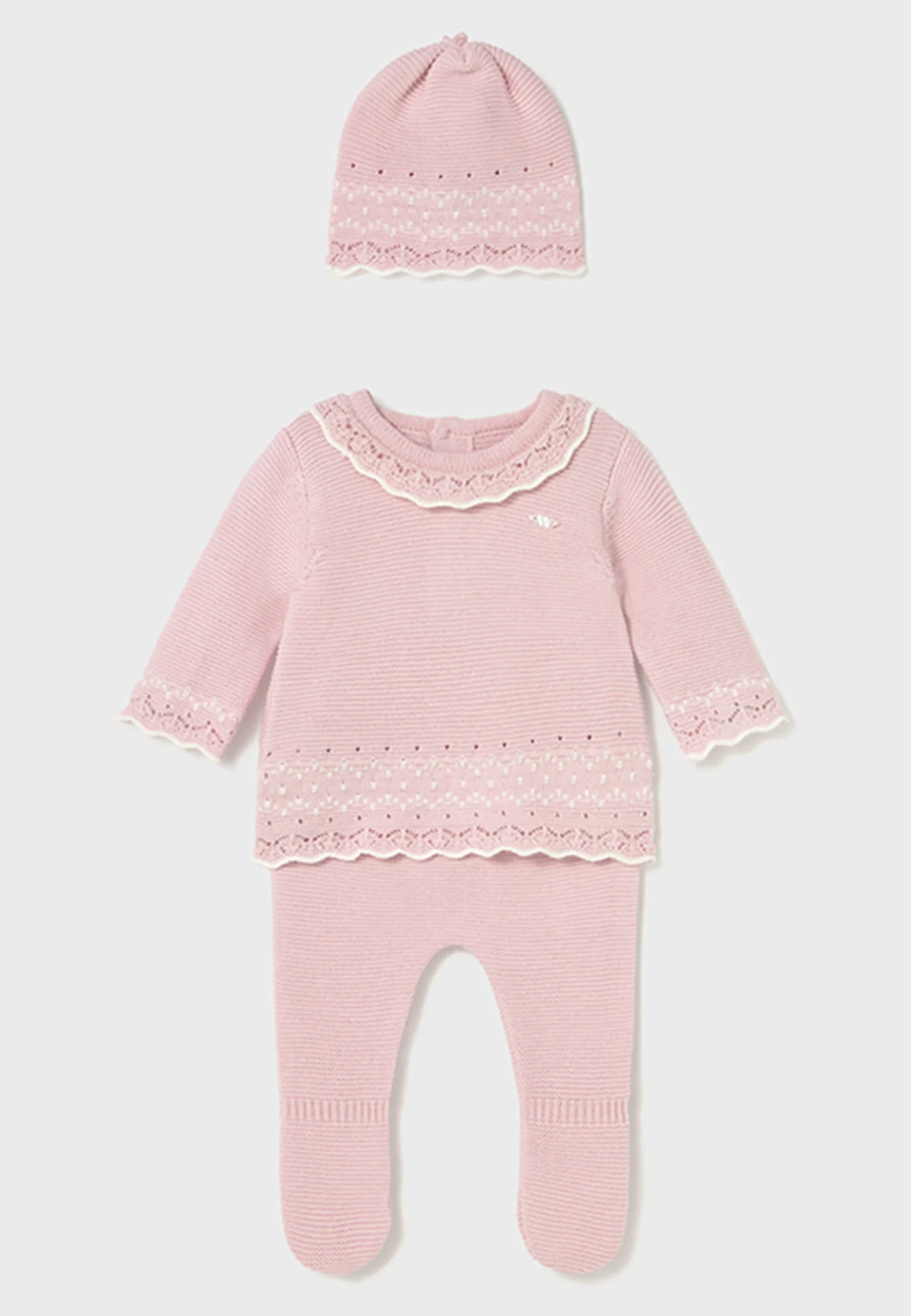 Completo in cotone Mayoral baby in tricot art. 2556