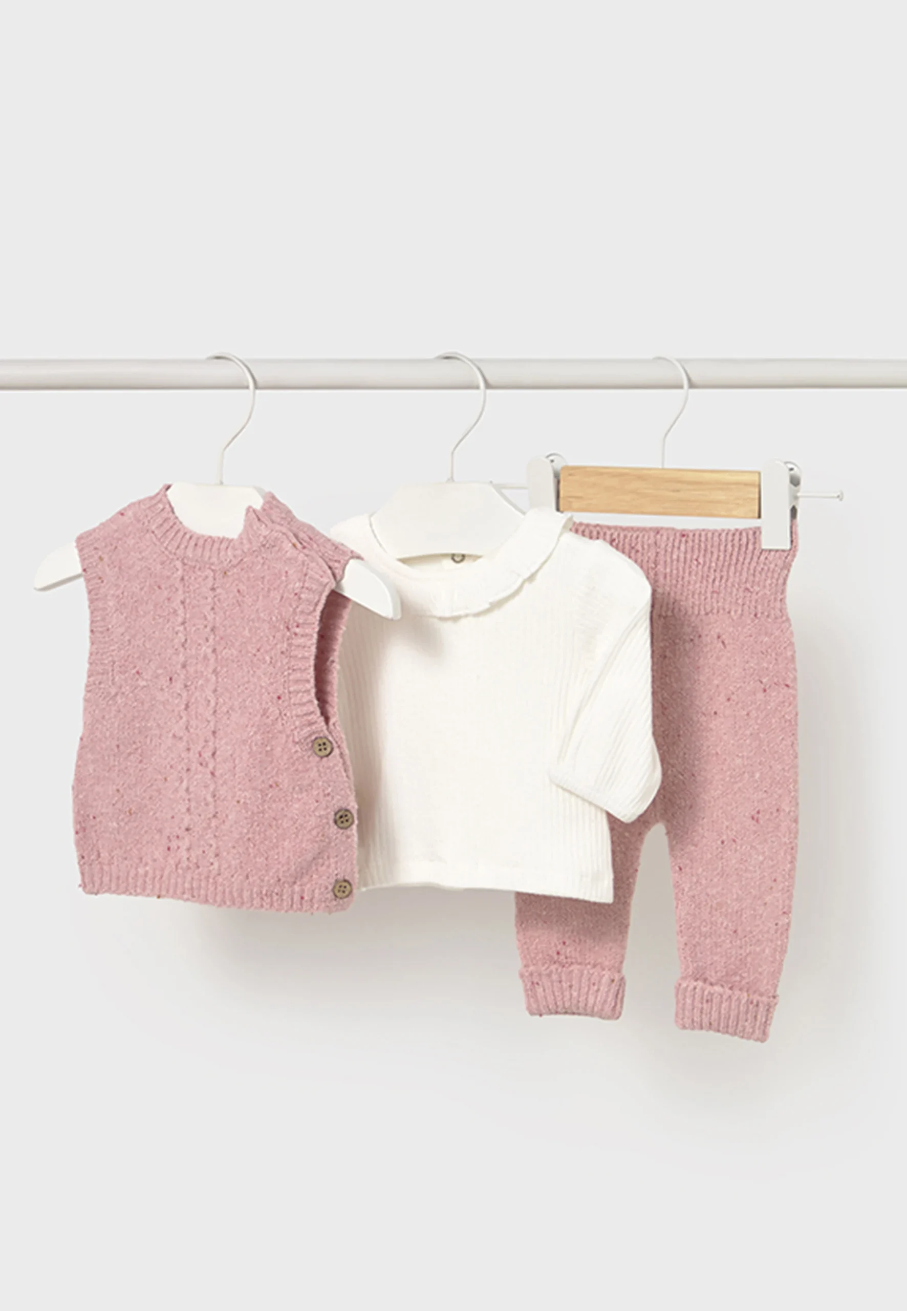 Completo Mayoral baby con gilet art. 2709