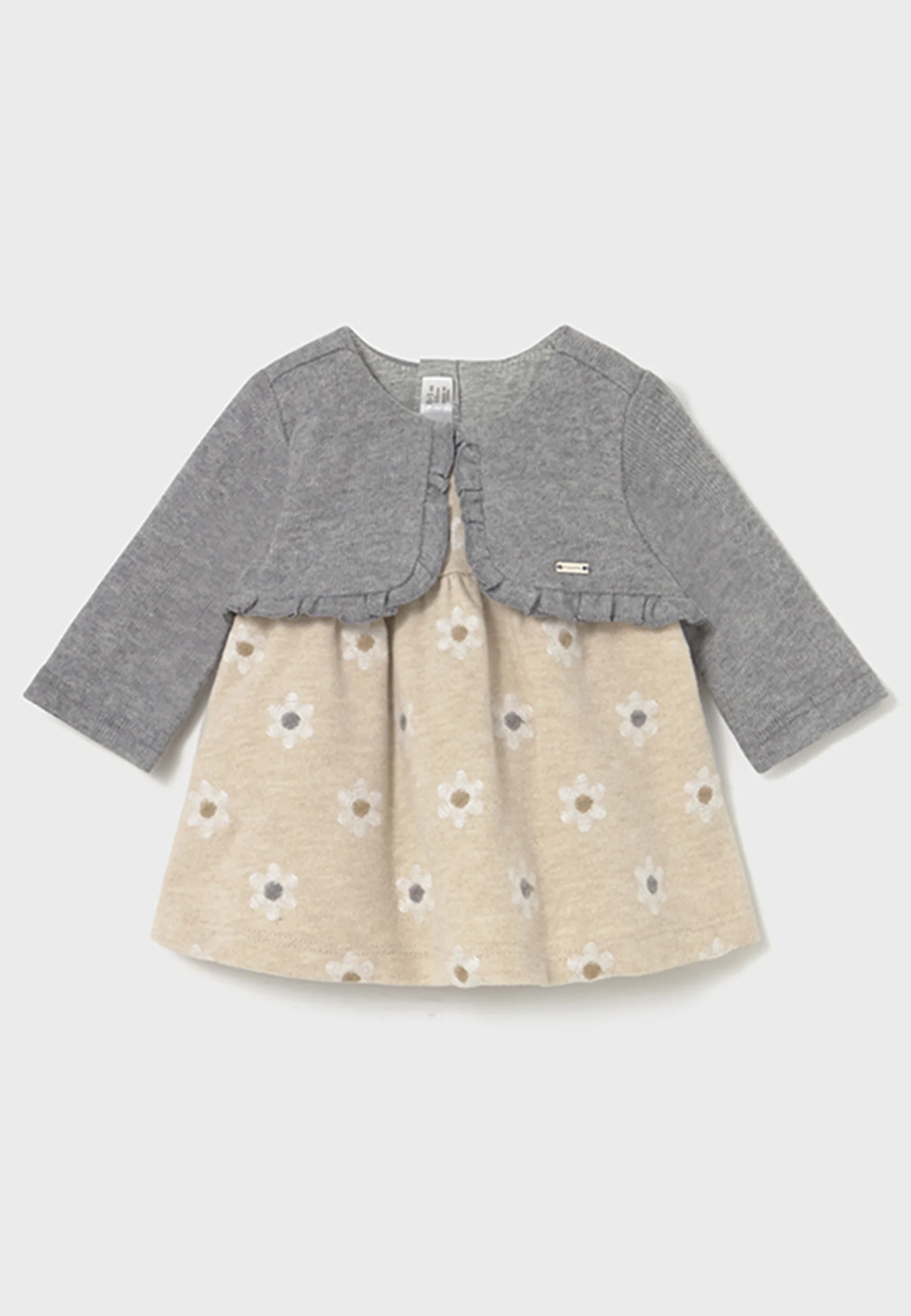 Vestitino floreale con bolerino incorporato Mayoral baby art.2832