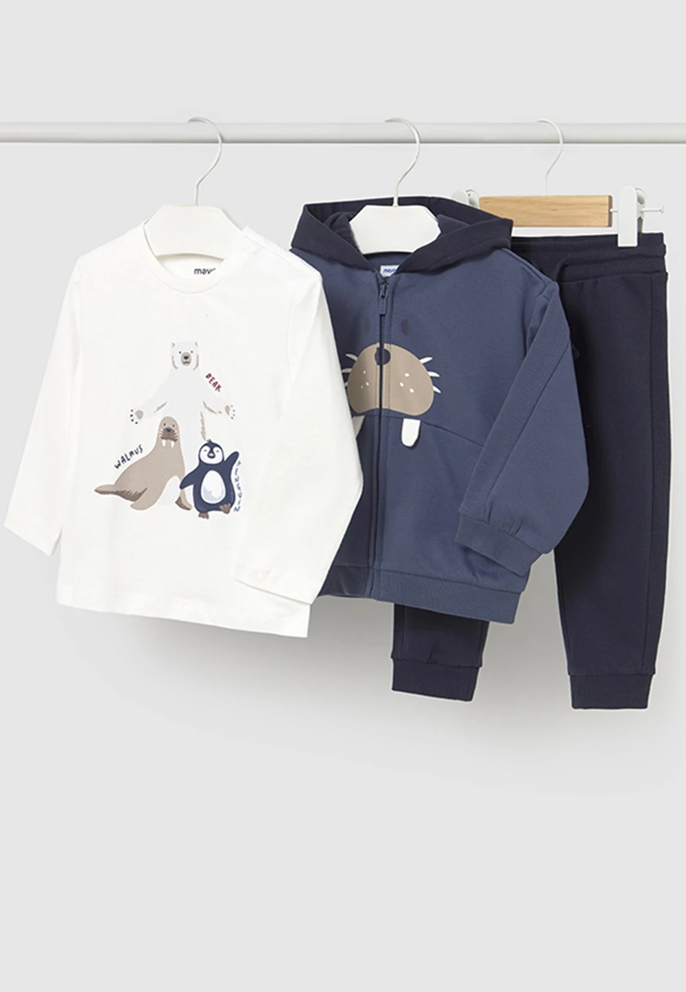 Tuta e maglia Mayoral art.2840 baby con tricheco