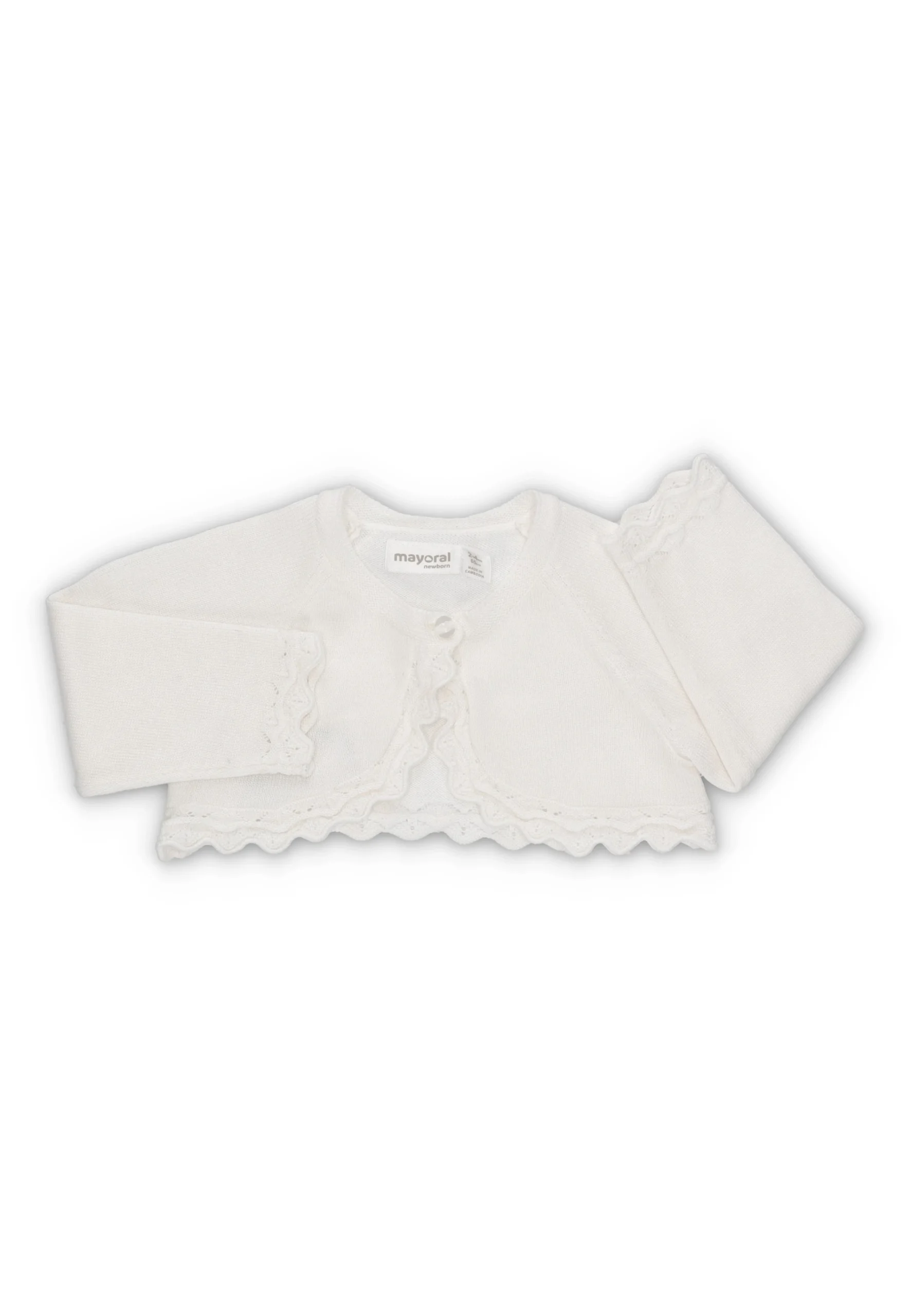 Bolerino baby Mayoral art.318 con profili lavorati