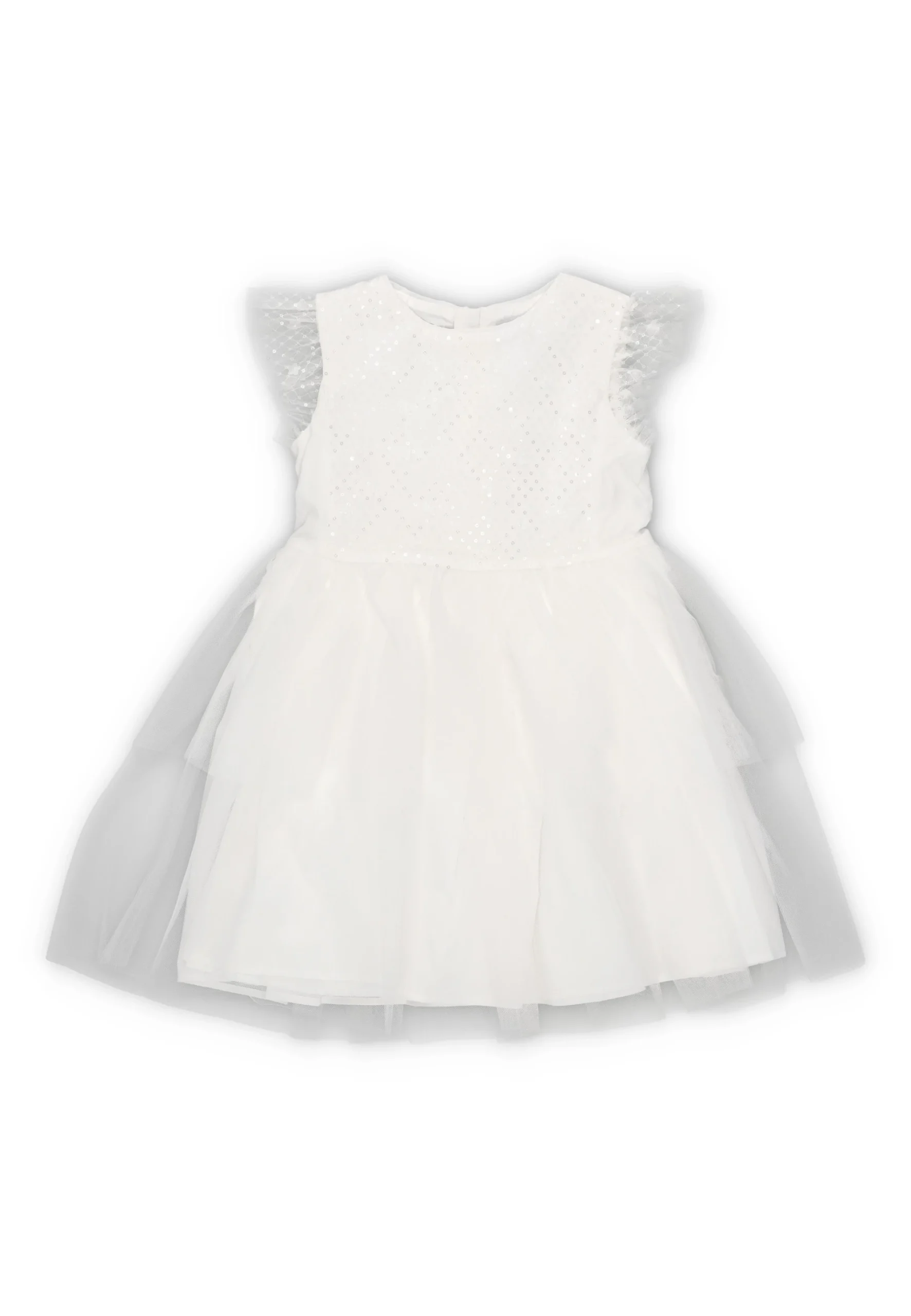 Abito da cerimonia Mayoral art.3914 con tulle e paillettes