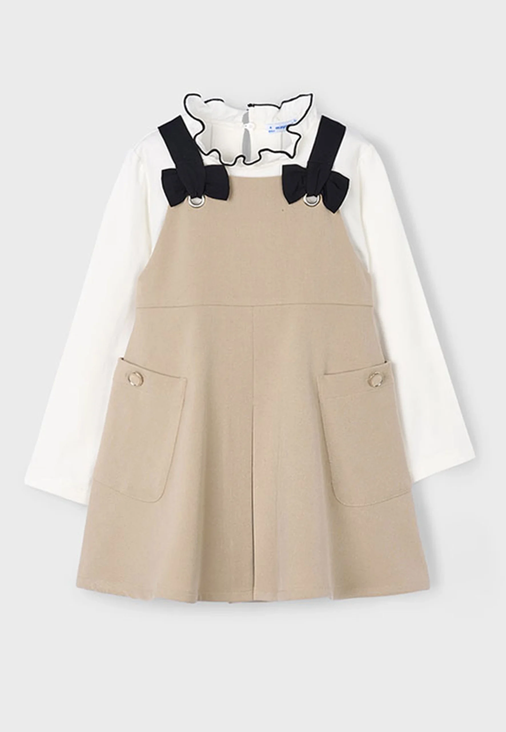 Abito salopette con maglia Mayoral art.4914 bimba