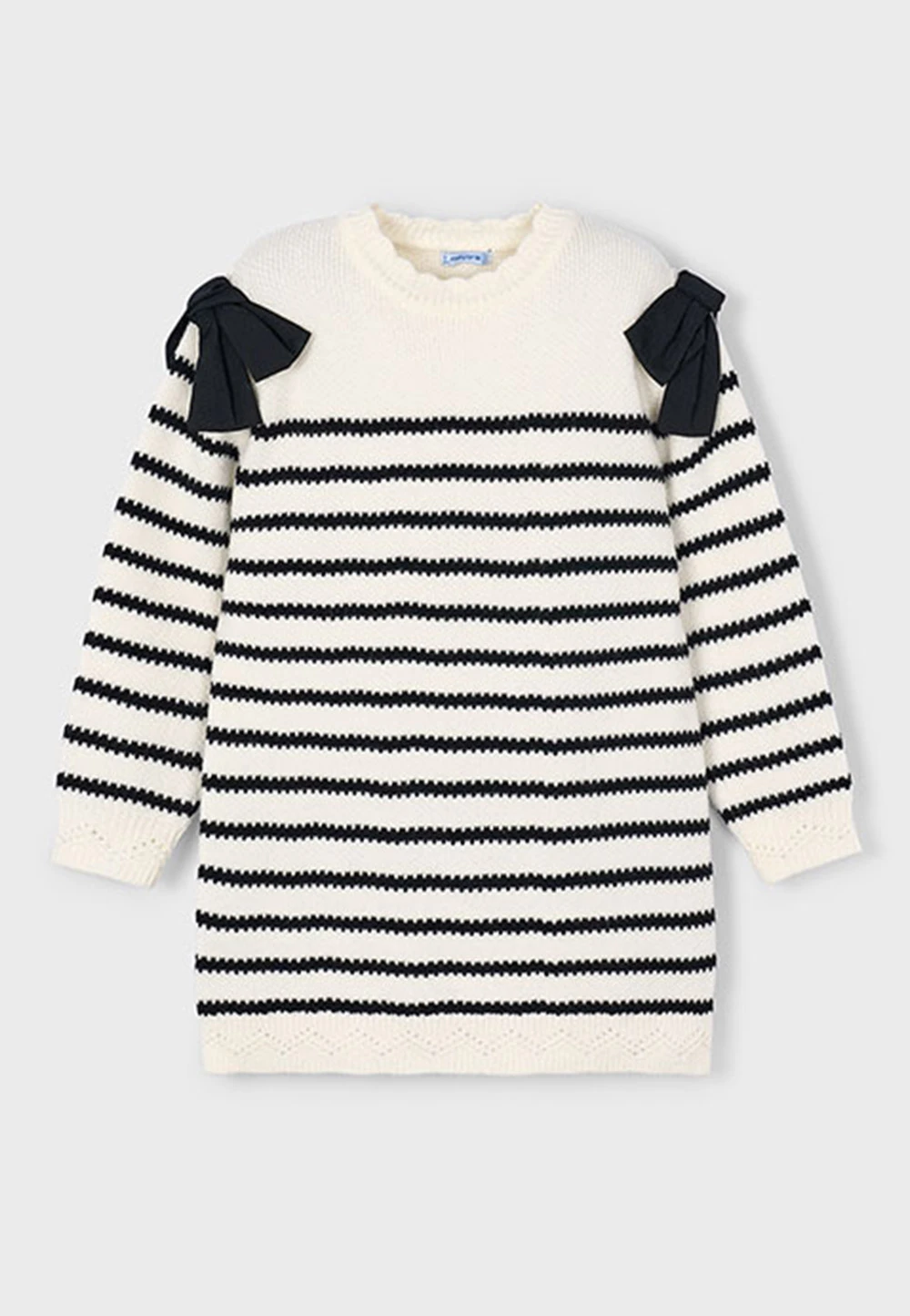 Abito lungo Mayoral in misto viscosa a righe art. 4916