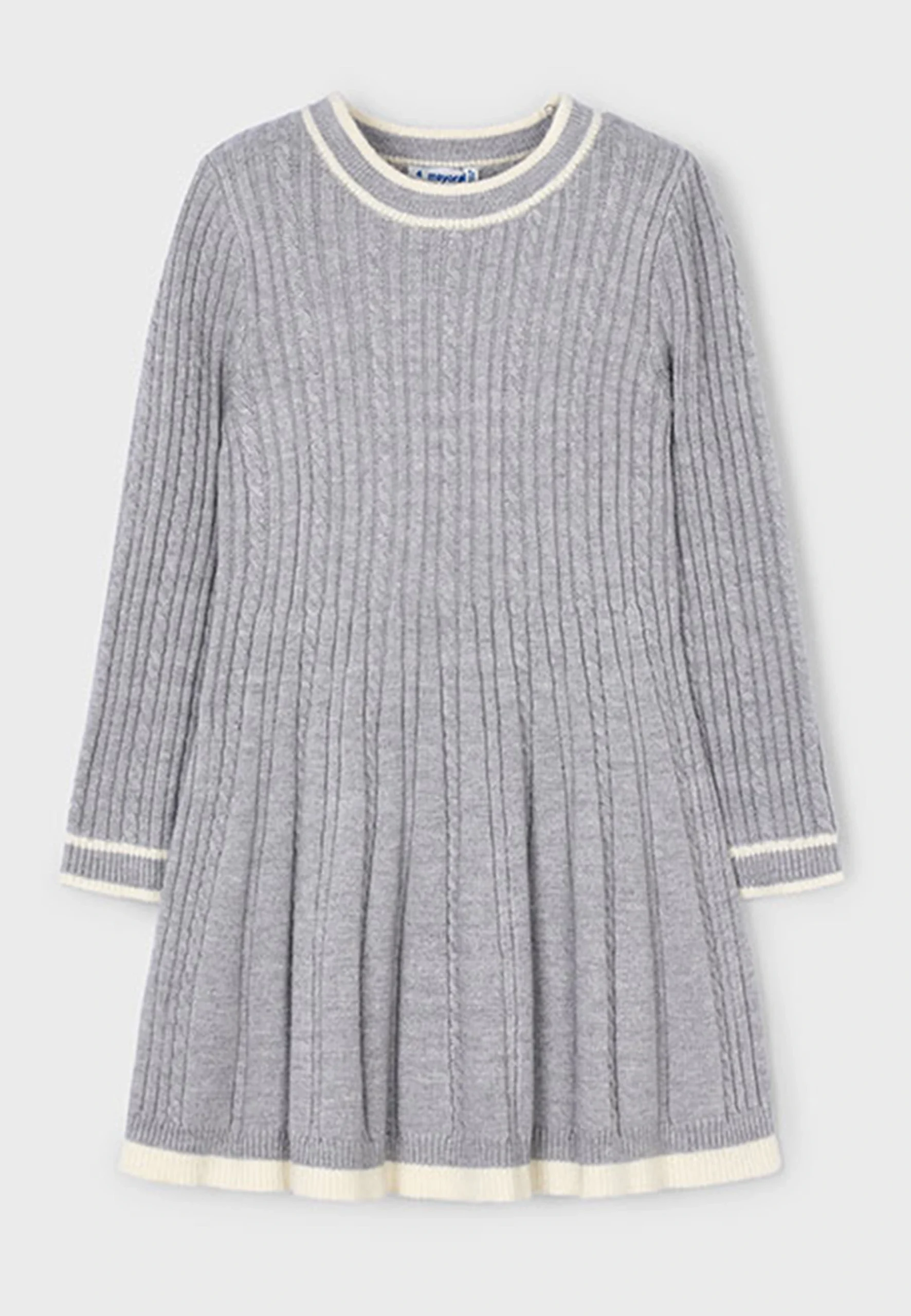 Abito in maglia con treccia Mayoral art.4920 bimba