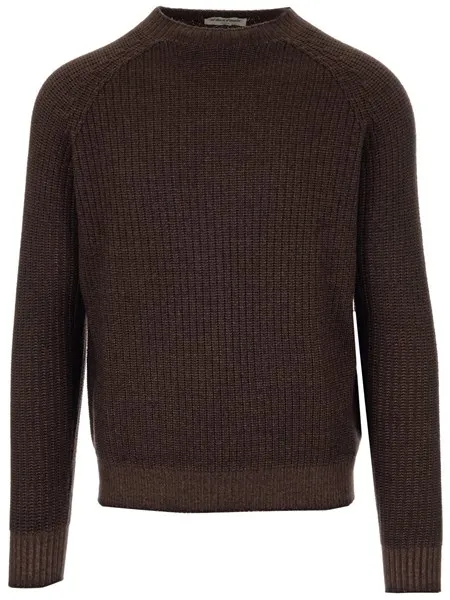 Al Duca D'aosta Uomo Pullover reversibile marrone