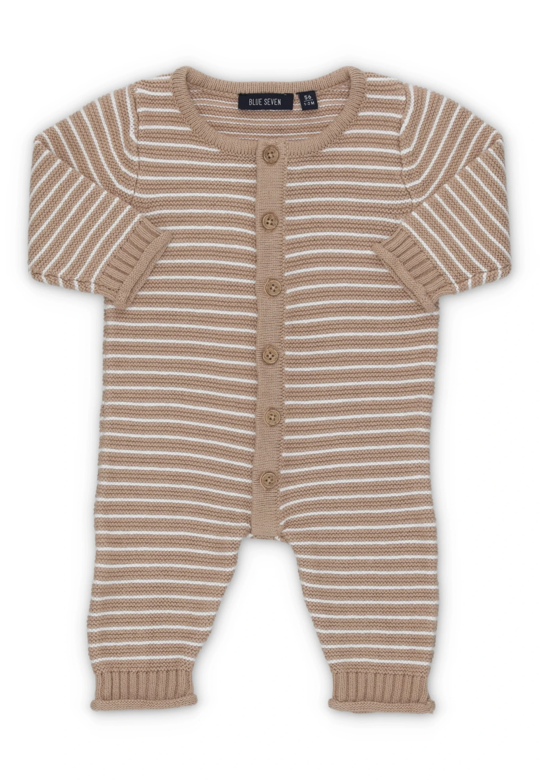 Tutina tricot a righe Blue Seven neonato