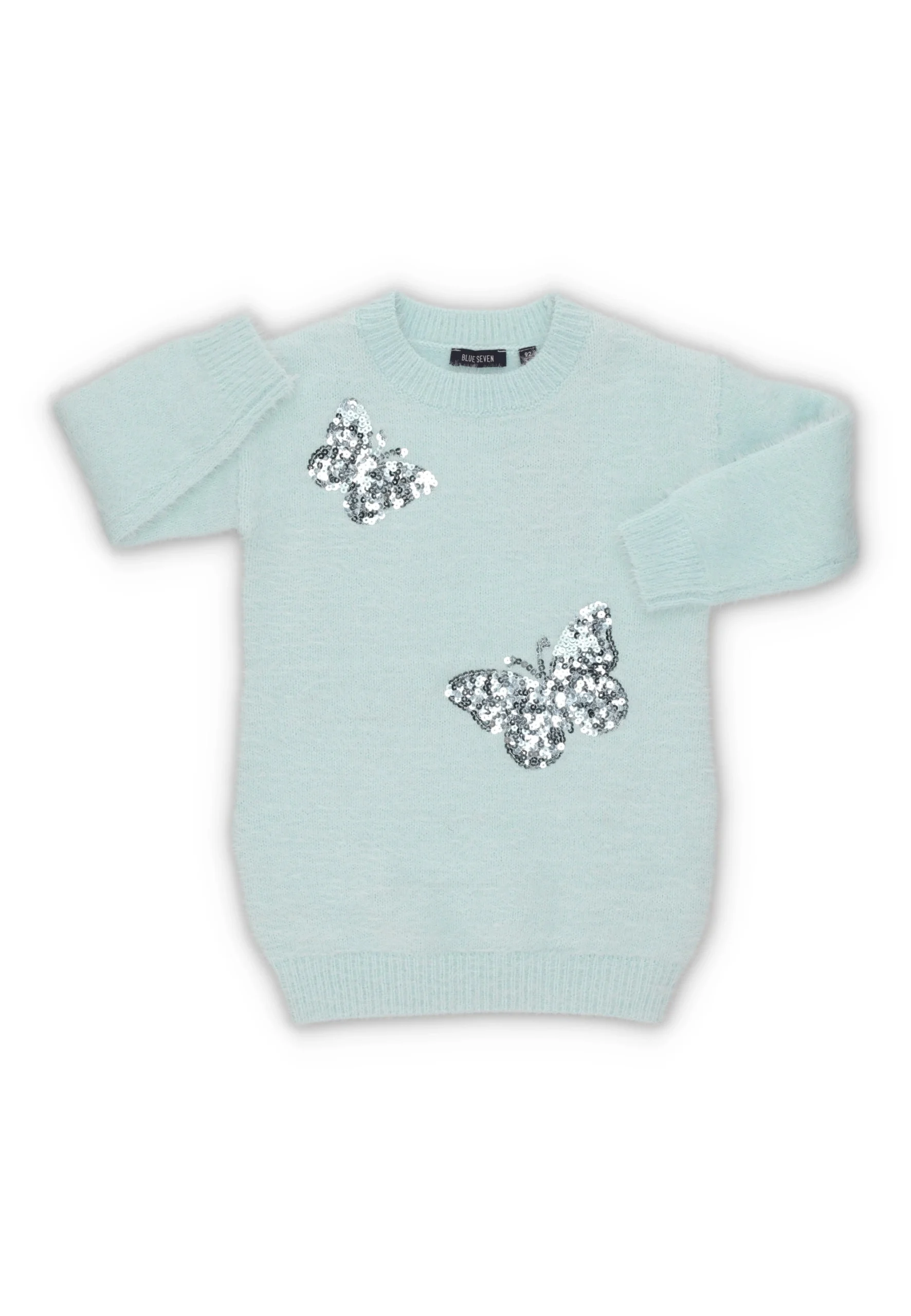 Abito in maglia effetto peluche Blue Seven art. 773727