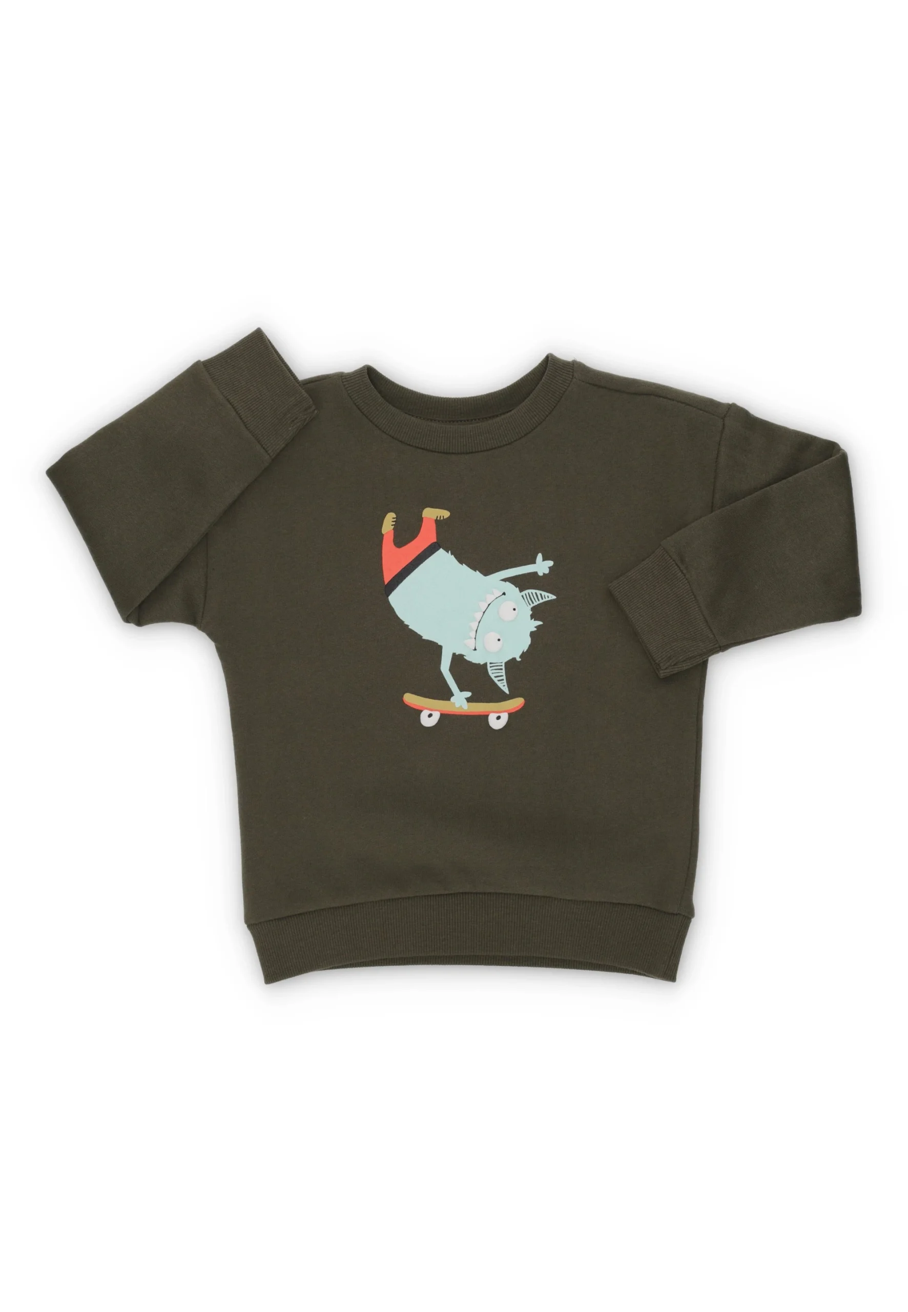 Felpa Blue Seven con stampa mostri bimbo art.864781