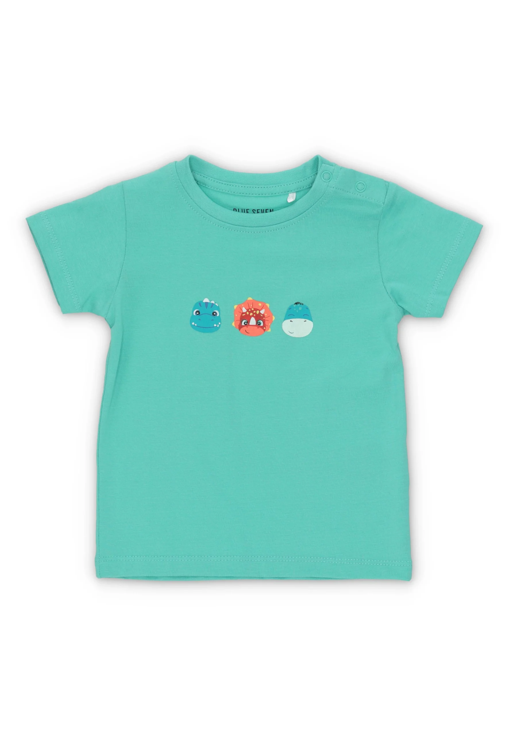 T-shirt stampa dinosauri Blue Seven baby
