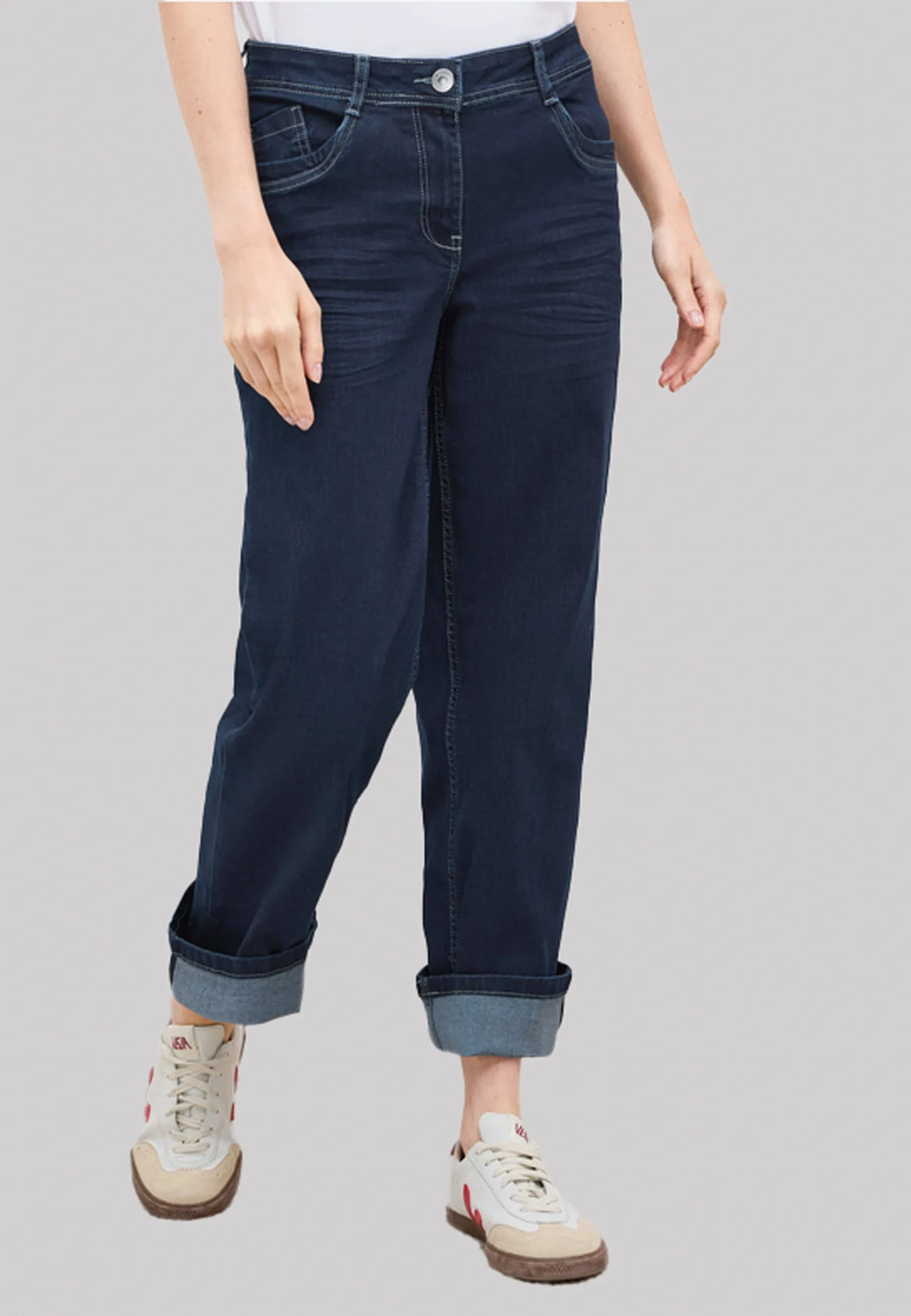Jeans cropped donna Cecil mod. Neele Straight