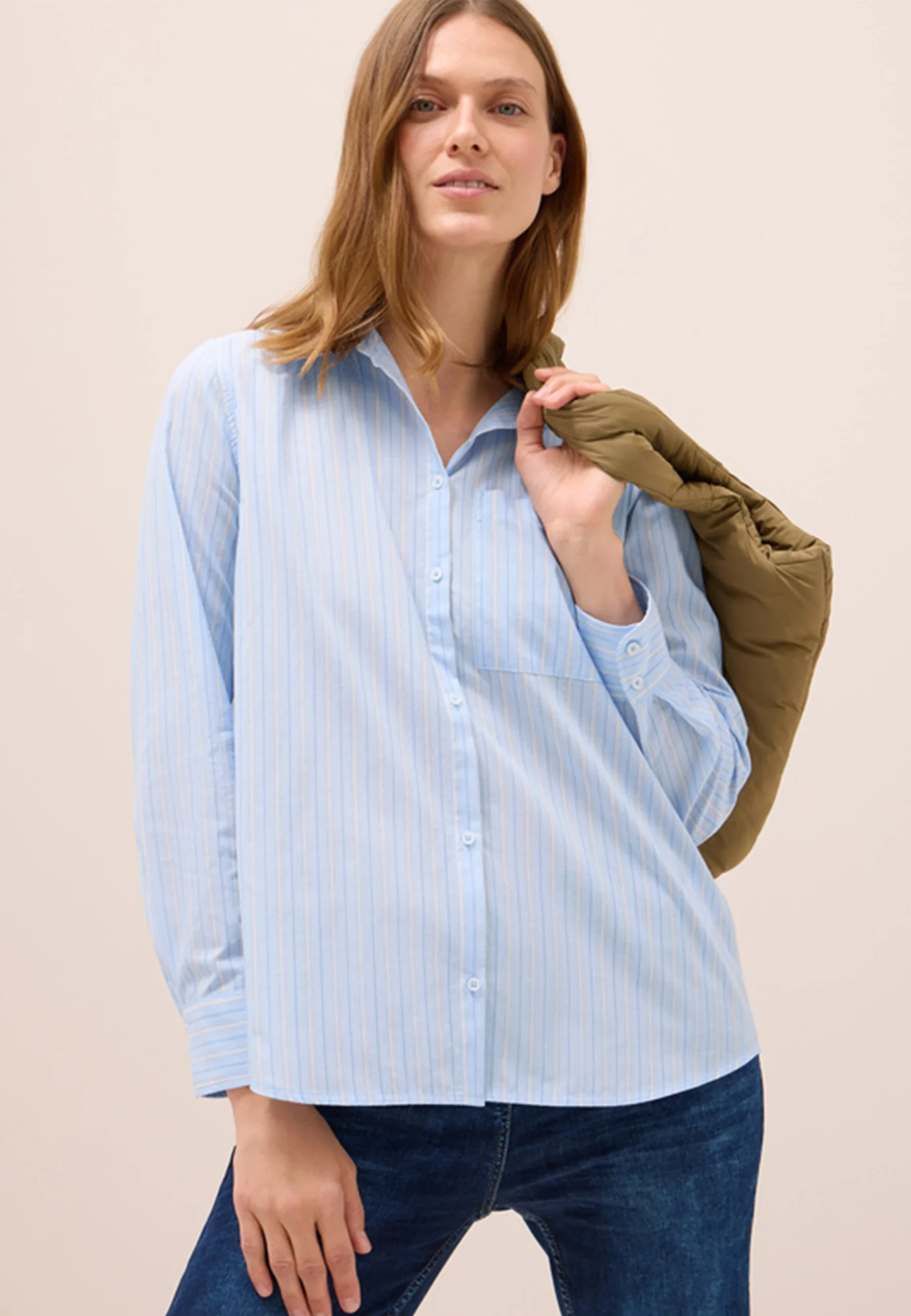 Camicia donna Cecil in cotone a righe art.345995
