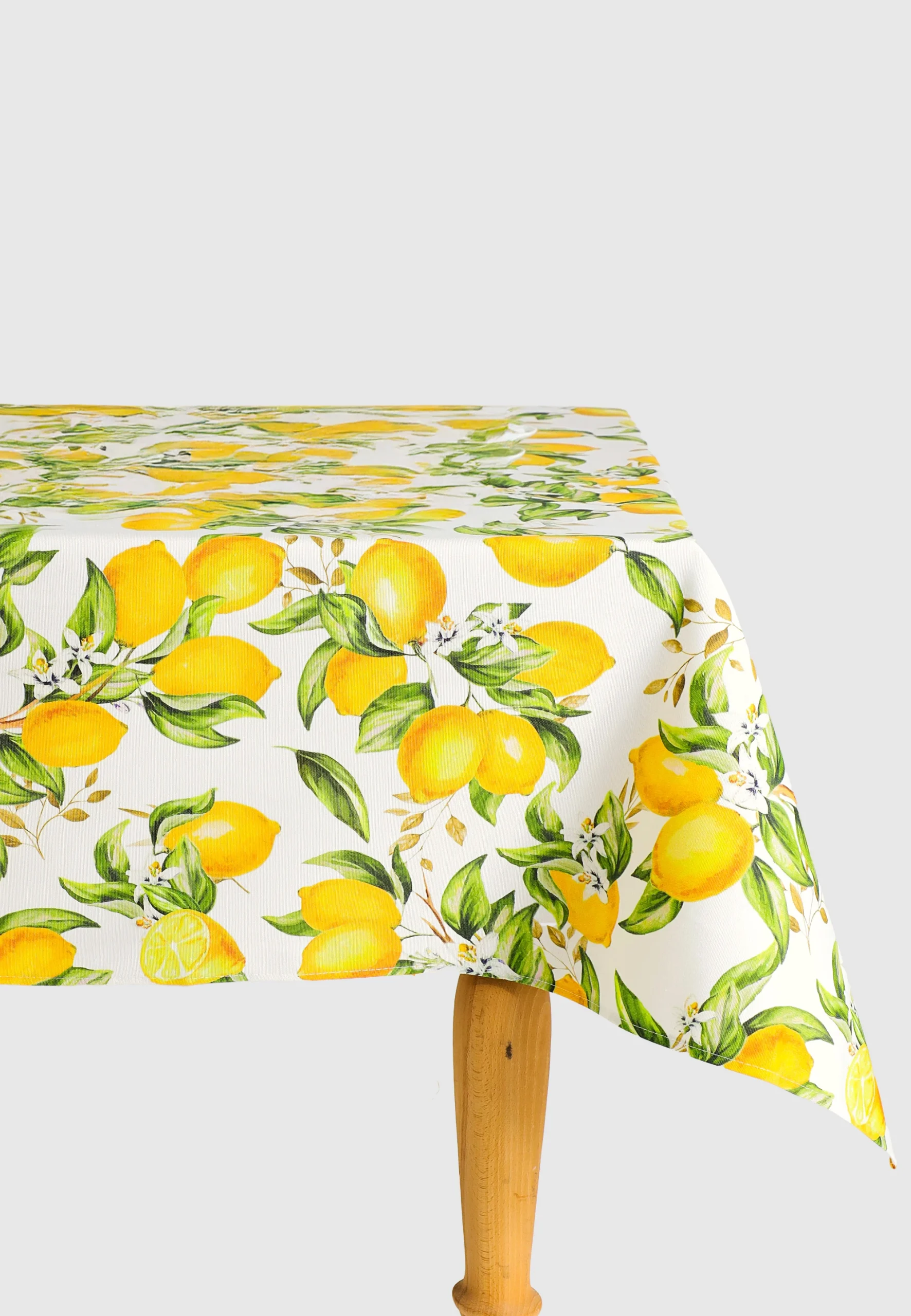Tovaglia quadrata con stampa limoni 180x180 NicoHome