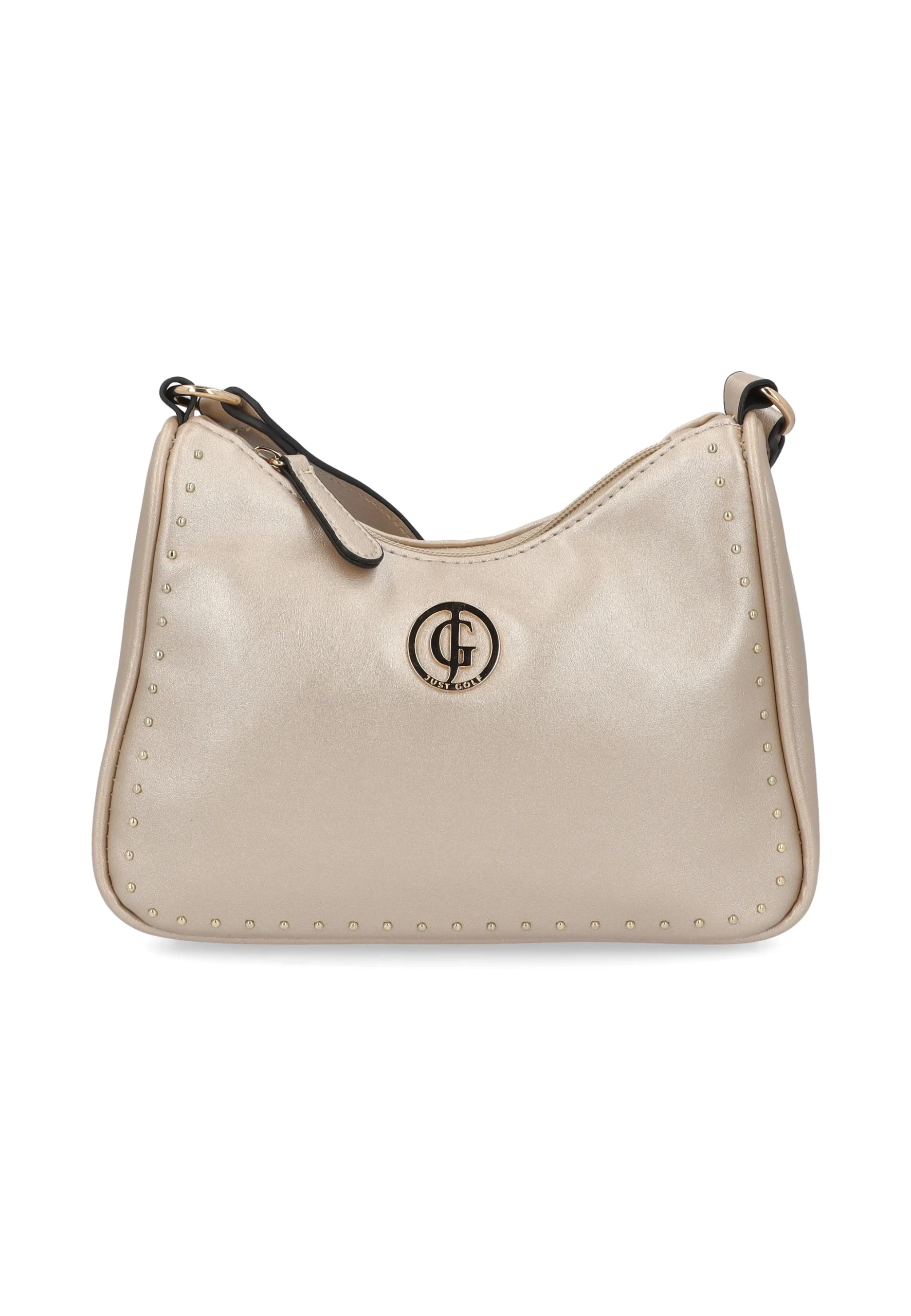 Borsetta con borchiette e logo frontali Just Golf art. 18065 4